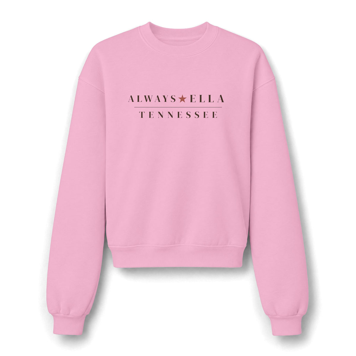 Always Ella Tennessee Cropped Sweatshirt | Western Boutique Sweatshirt | Country Concert Outfit | Womens