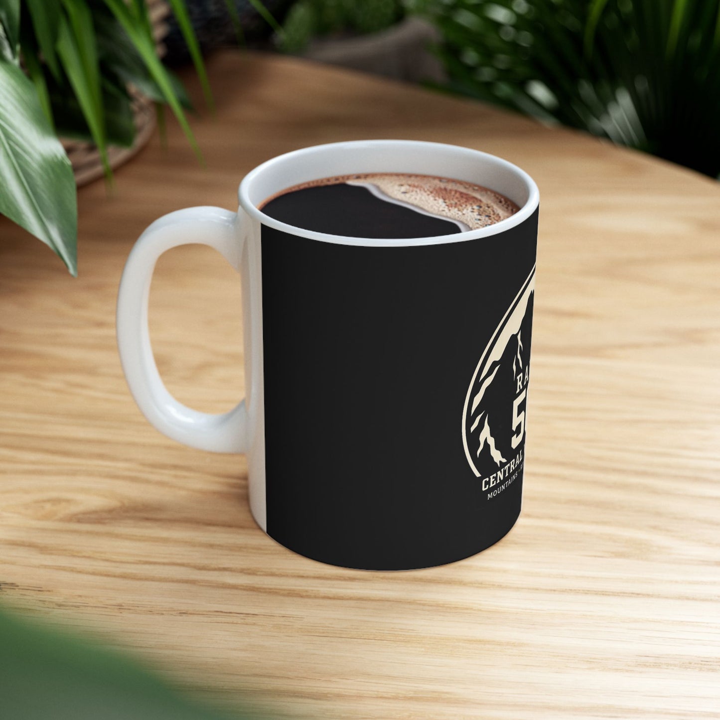 Raised 509 Coffee Mug | Central Washington Mug | 509 Area Code Gift | Mountain Coffee Cup | Spokane Wenatchee Yakima Gift