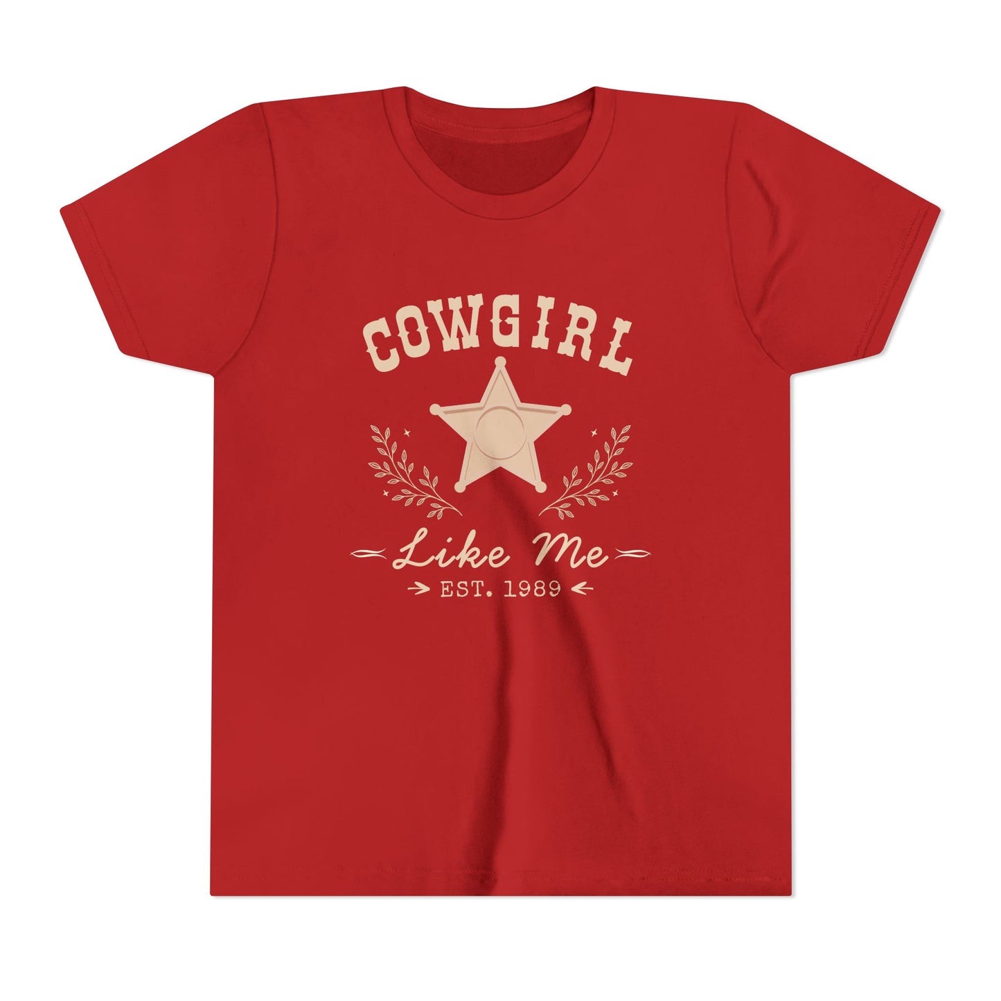 Cowgirl Star Like Me T-Shirt | Youth Tee, Western Western Ranch Graphic