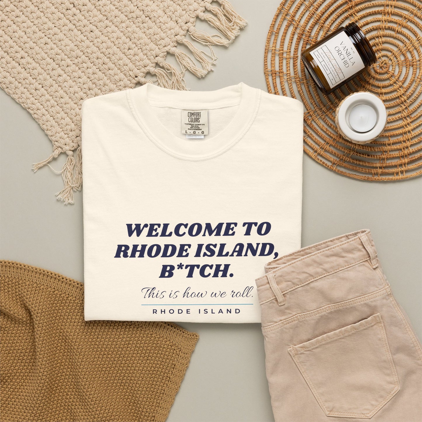Welcome to Rhode Island B*TCH Shirt, Rhode Island Tee, RHORI, Real Housewives, Providence Shirt, Comfort Colors Tee, Rhode Island Gift