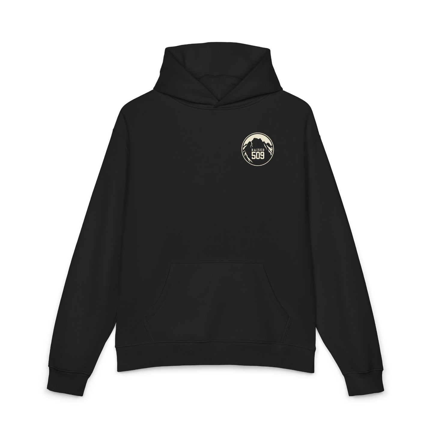 Raised 509 Central Washington Hoodie, Pacific Northwest Sweatshirt, Mountain Hoodie, WA Pride Hoodie, Unisex Outdoor Hoodie