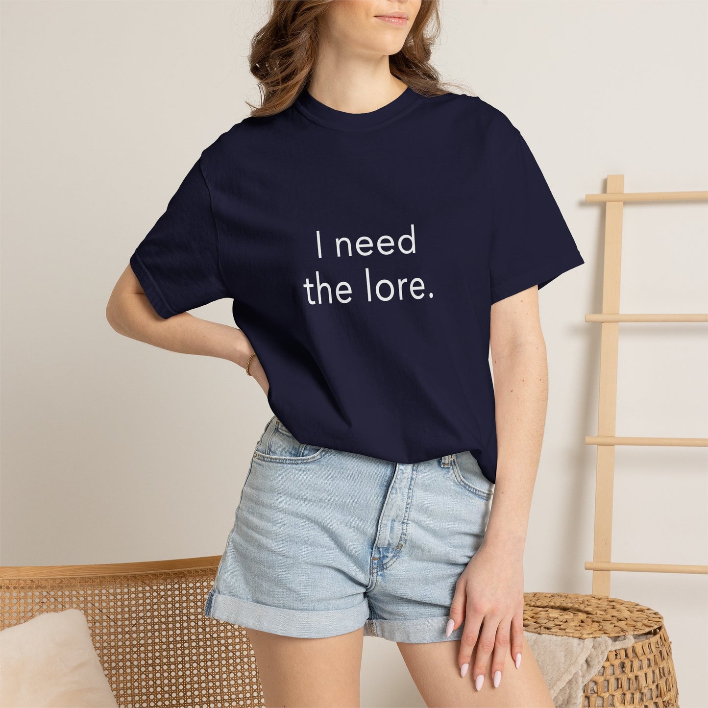 I Need The Lore Shirt, Funny Gossip Tee, Tea Lover Shirt, Internet Slang Shirt, Viral Trend Tee, Gen Z Humor Shirt, Oversized Graphic Tee