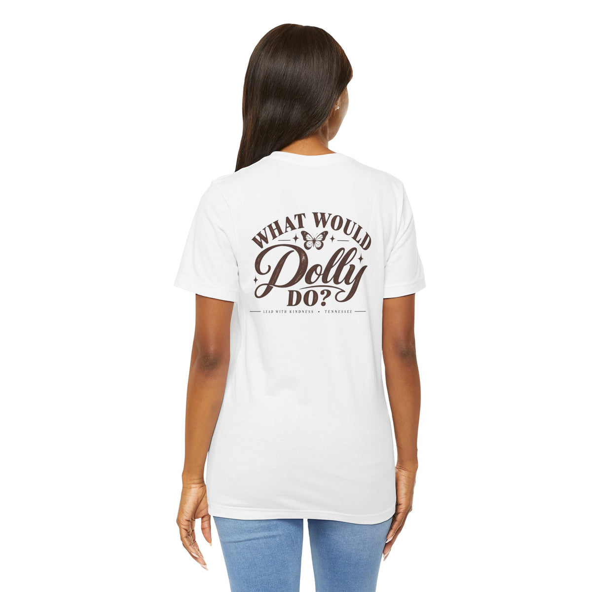 What Would Dolly Do? WWDD Two-Sided Tee | Lead With Kindness