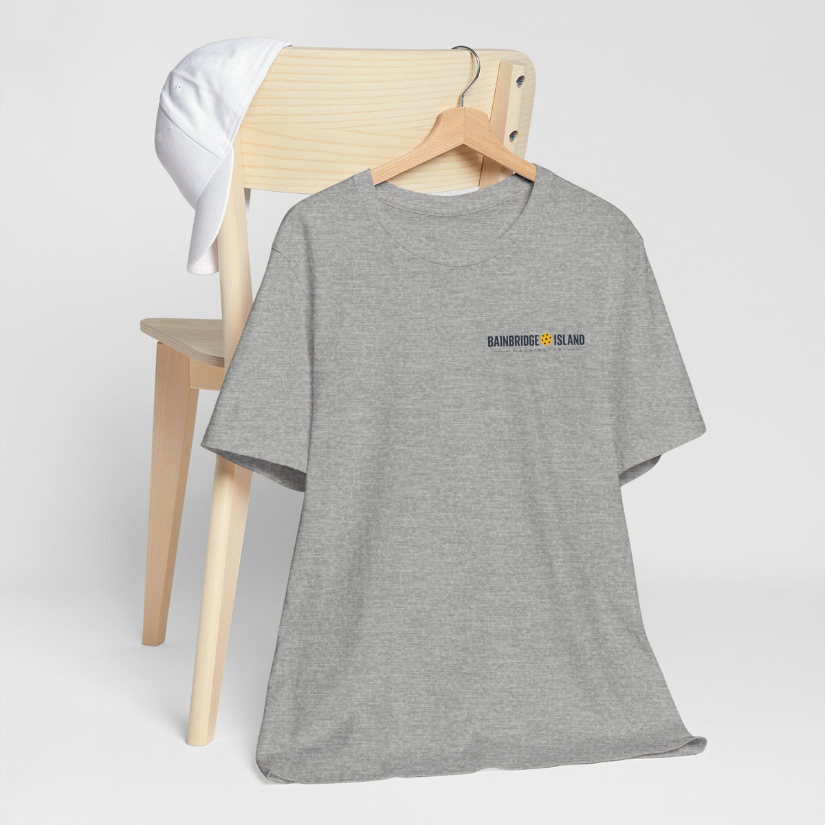 Bainbridge Island Pickleball 1965 Front & Back Tee