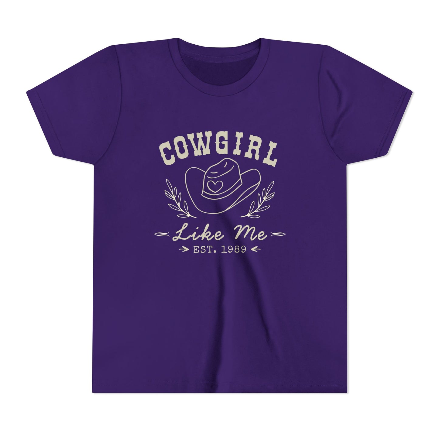 Cowgirl Like Me Girls Shirt | Western Kids Tee | Rodeo Girl Outfit | Horse Lover Gift