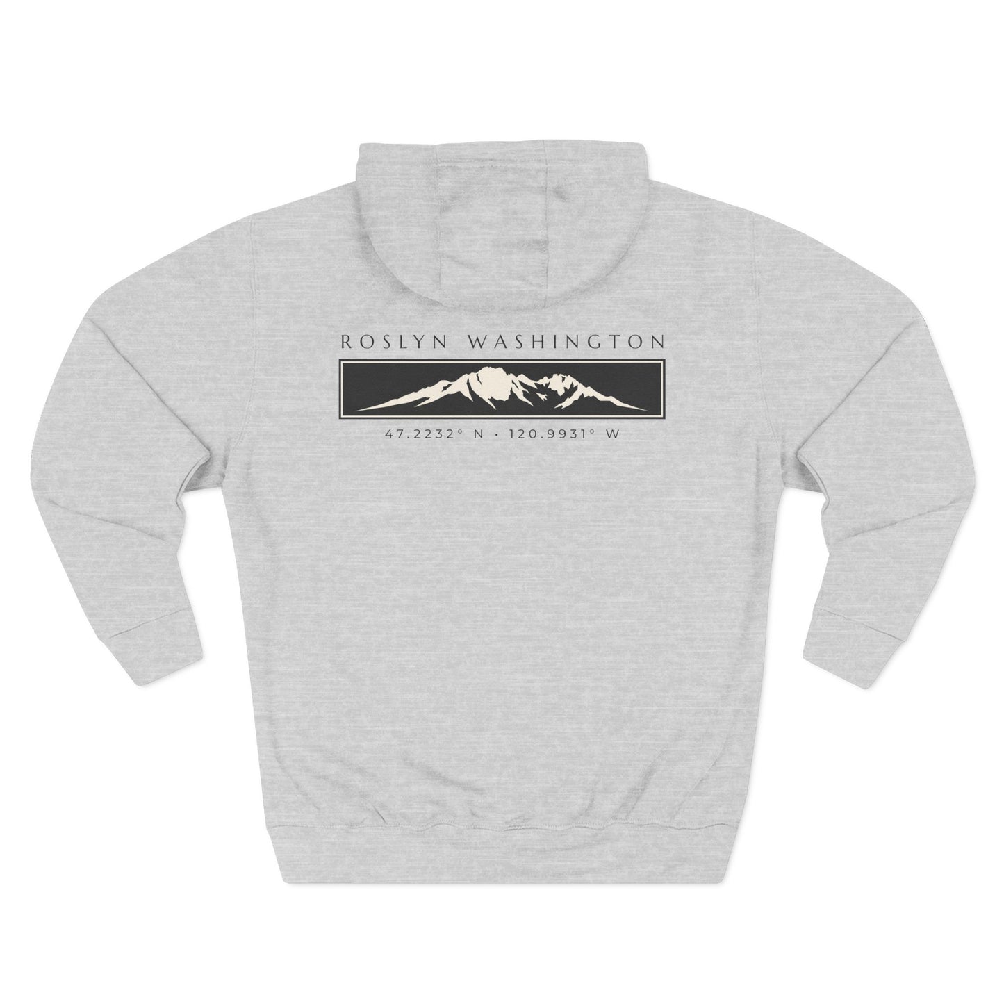 Roslyn Washington Hoodie | Mount Stuart Hoodie | Raised 509 Hoodie | PNW Sweatshirt | Cle Elum | Suncadia | Leavenworth | Washington Hoodie