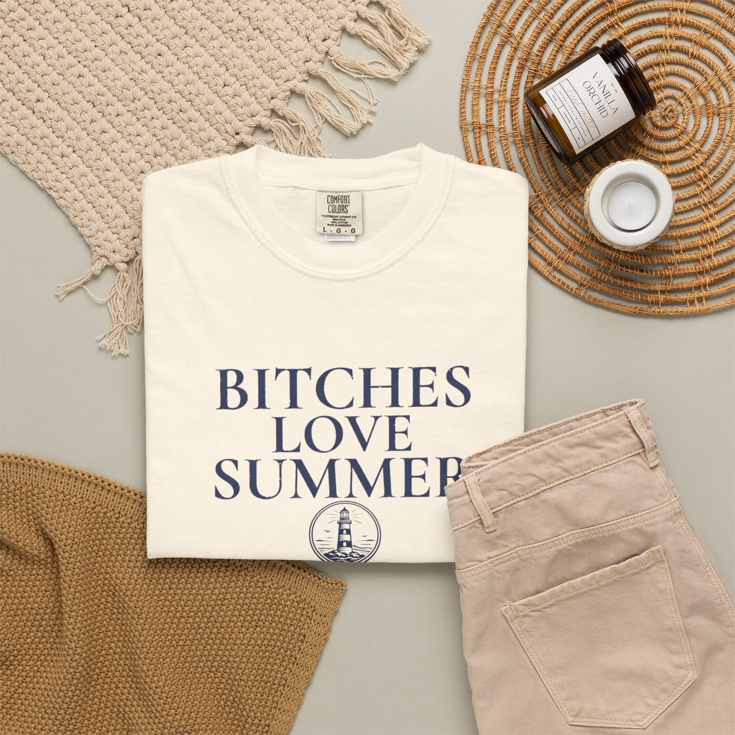 Bitches Love Summer T-Shirt | East Coast Beach Club Graphic Tee
