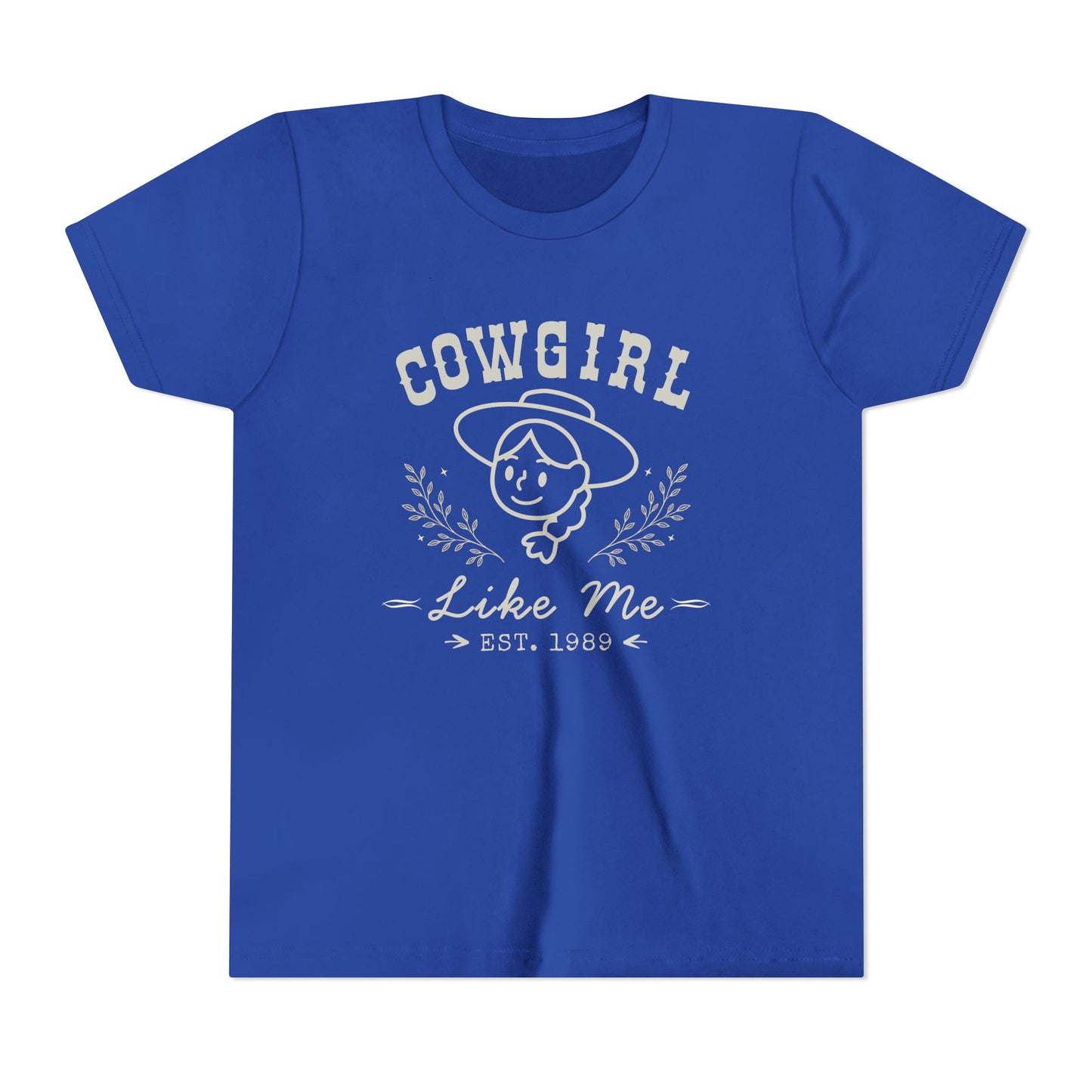 Cowgirl Like Me Girls Shirt | Western Kids Tee | Rodeo Girl Outfit | Horse Lover Gift