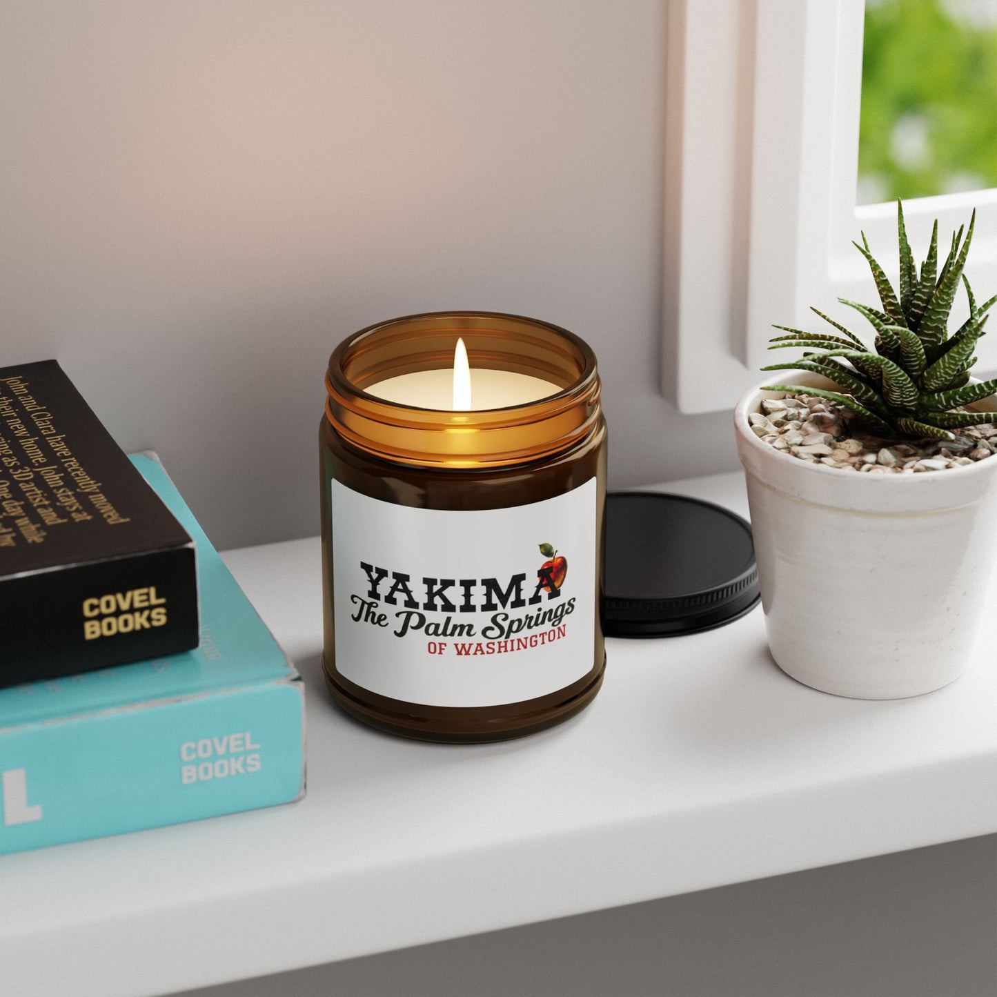 Yakima Candle | Yakima The Palm Springs of Washington | Washington State Gift | Yakima Gift | Amber Jar Candle | Home Decor