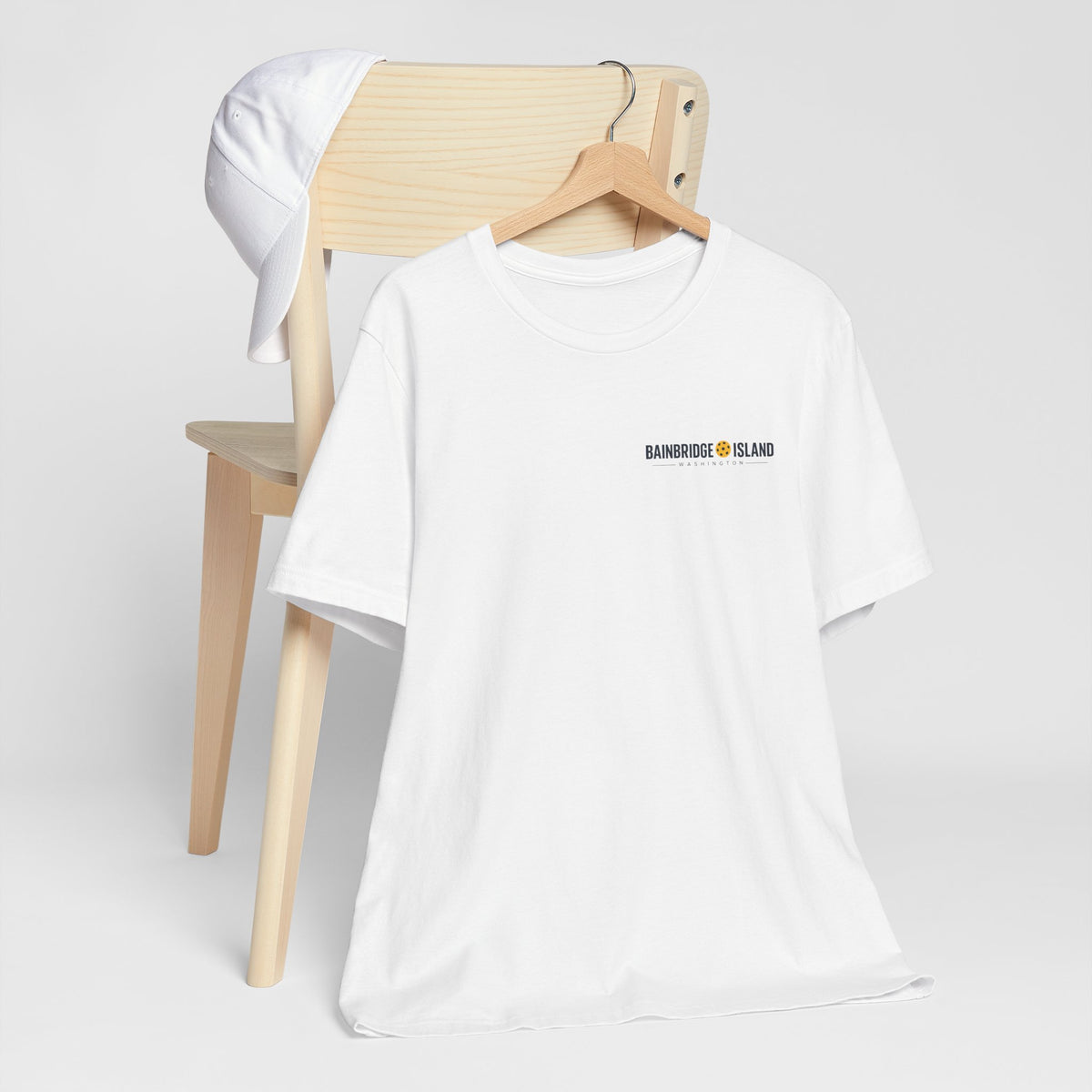 Bainbridge Island Pickleball 1965 Front & Back Tee