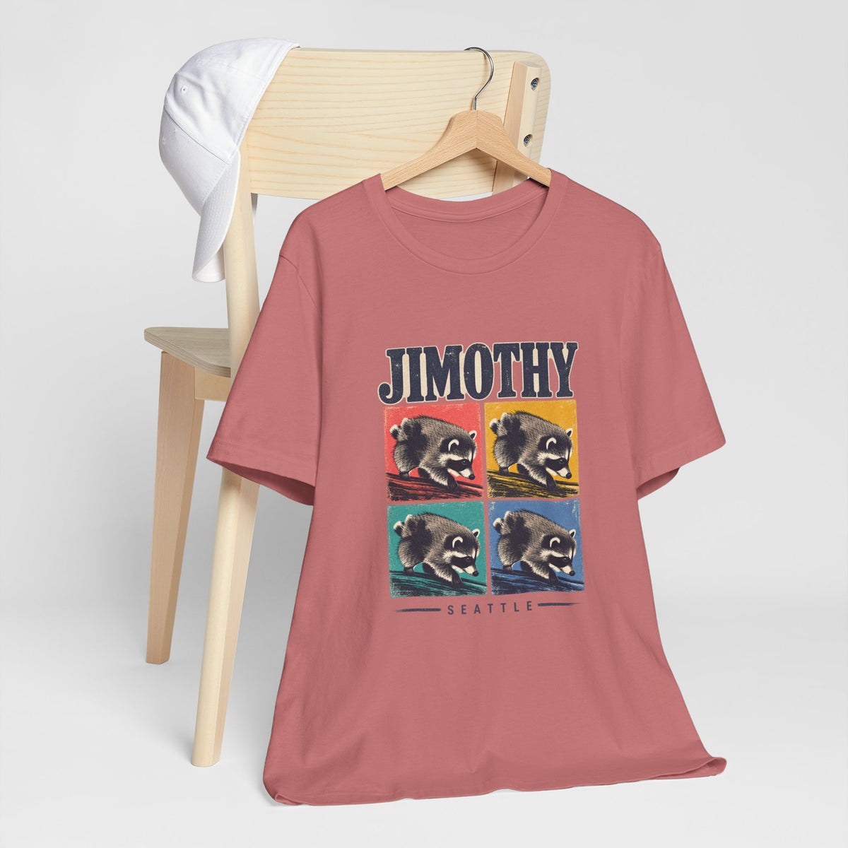 JIMOTHY Seattle Raccoon Graphic Tee