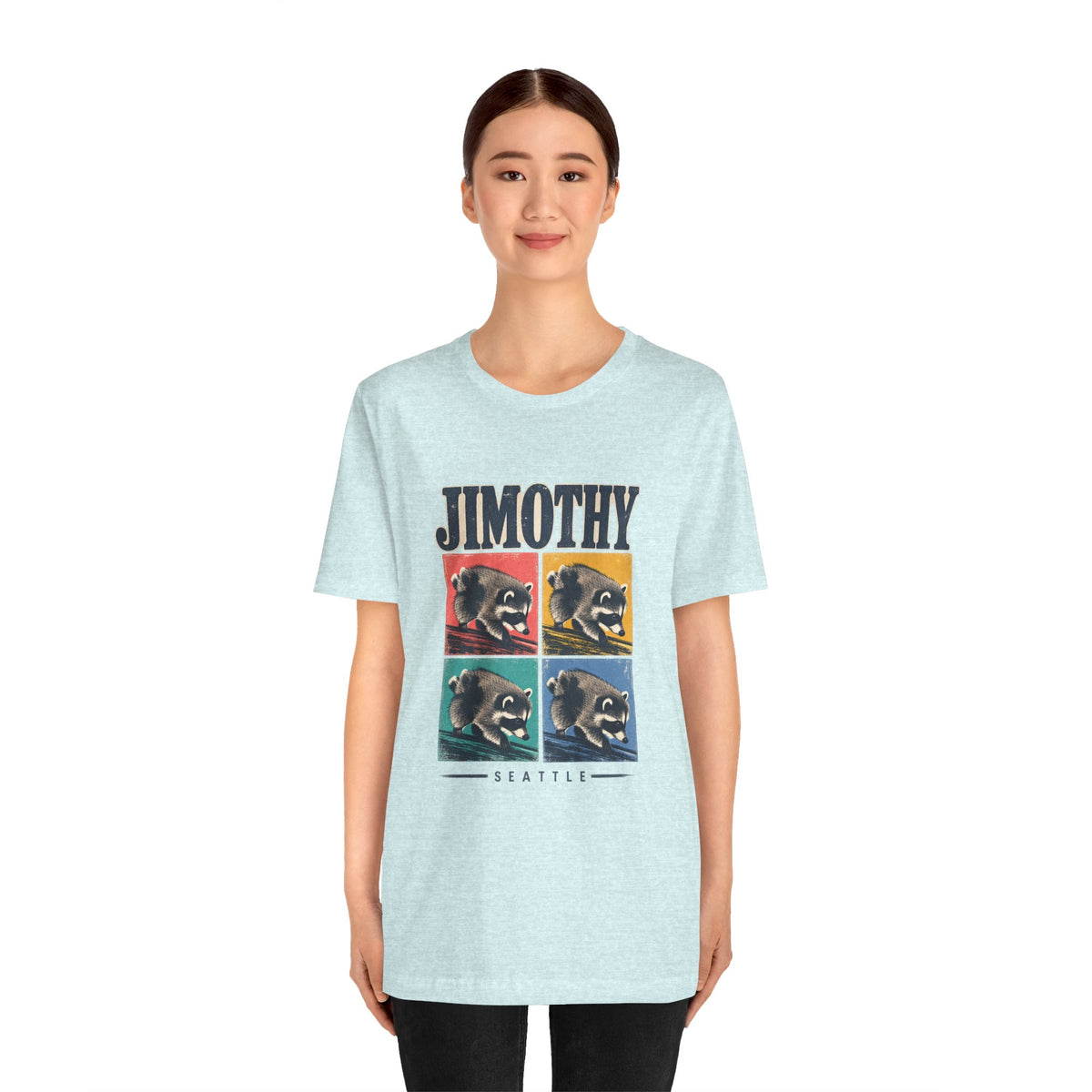 JIMOTHY Seattle Raccoon Graphic Tee