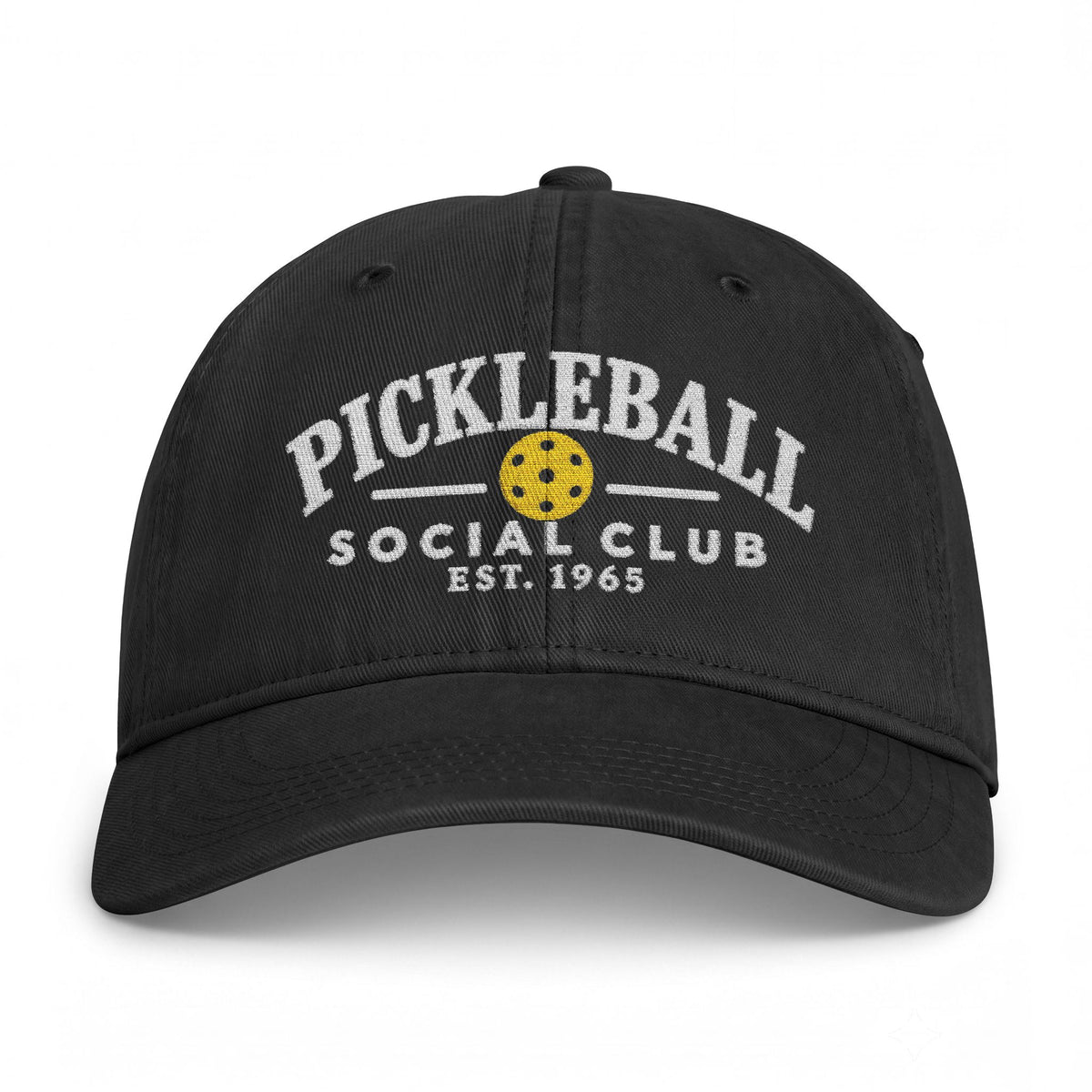 Pickleball Social Club Washed Cap – Vintage Coastal Pickleball Hat