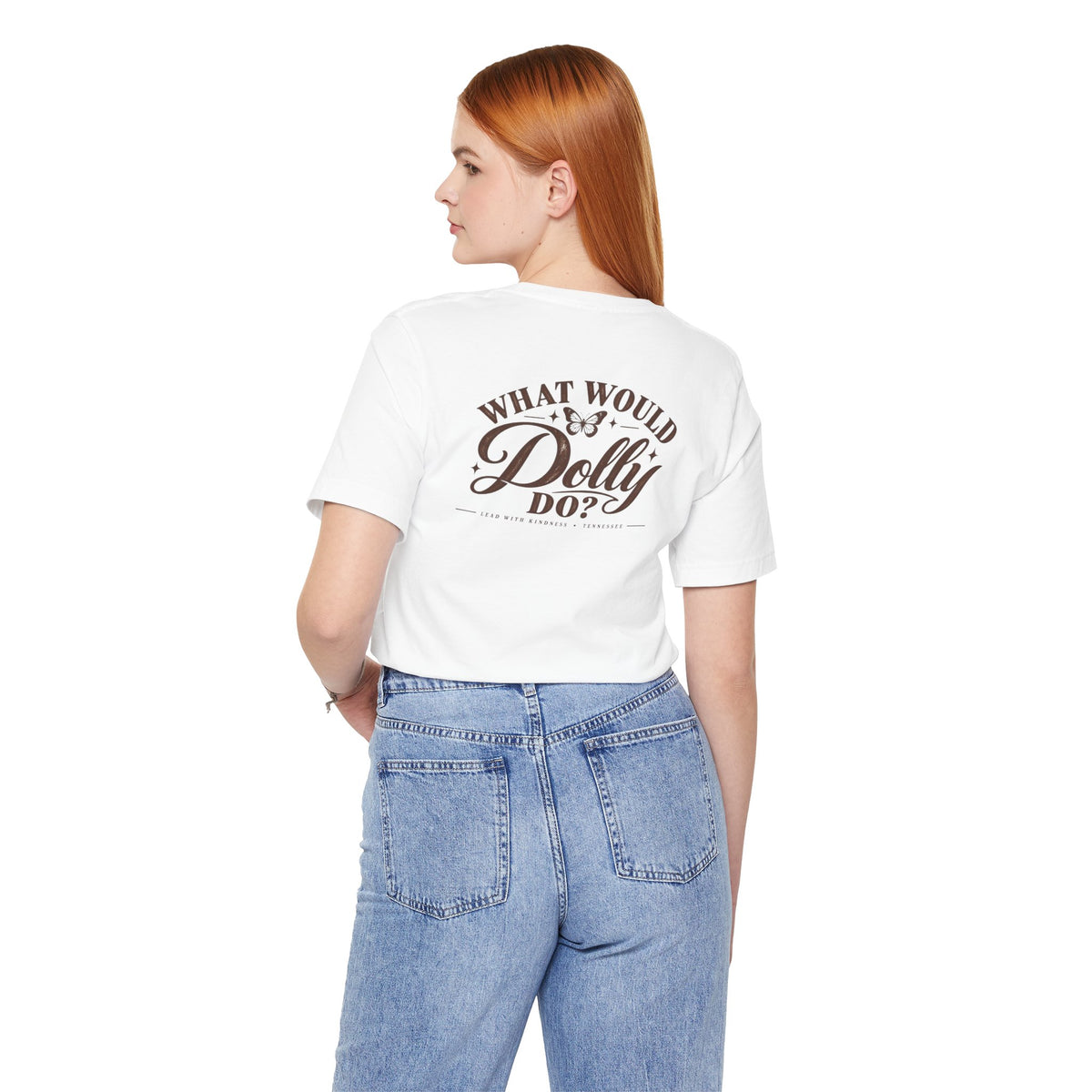 What Would Dolly Do? WWDD Two-Sided Tee | Lead With Kindness