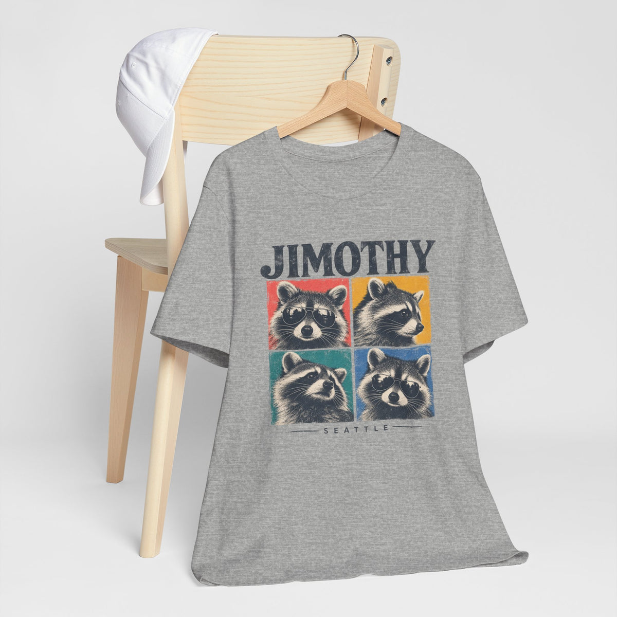 JIMOTHY Seattle Raccoon Graphic Tee