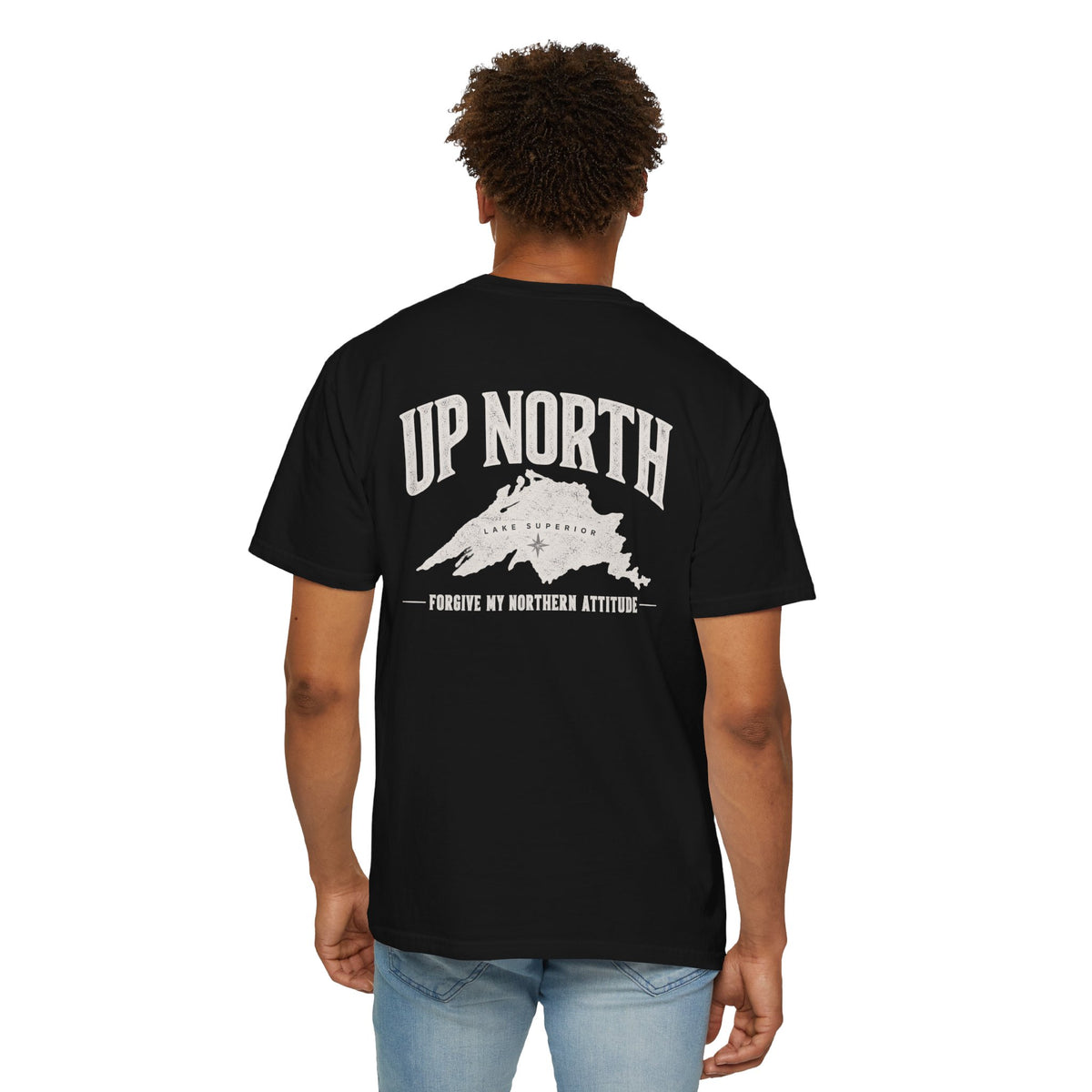 Up North Lake Superior T-Shirt | Forgive My Northern Attitude Graphic Tee