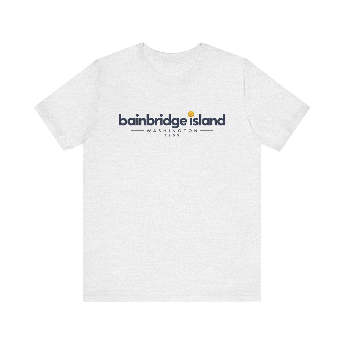 Bainbridge Island Pickleball 1965 Tee – Washington Pickleball Shirt