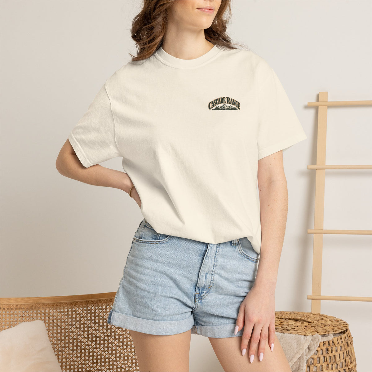 Cascade Range Vintage Graphic Tee | Washington, Oregon & California