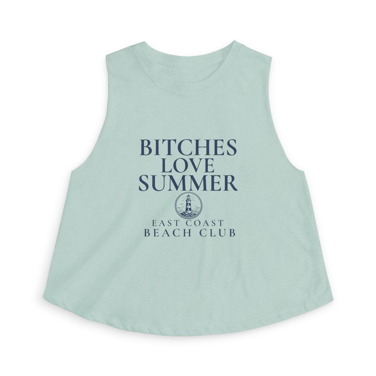 Bitches Love Summer crop top | East Coast Beach Club tank