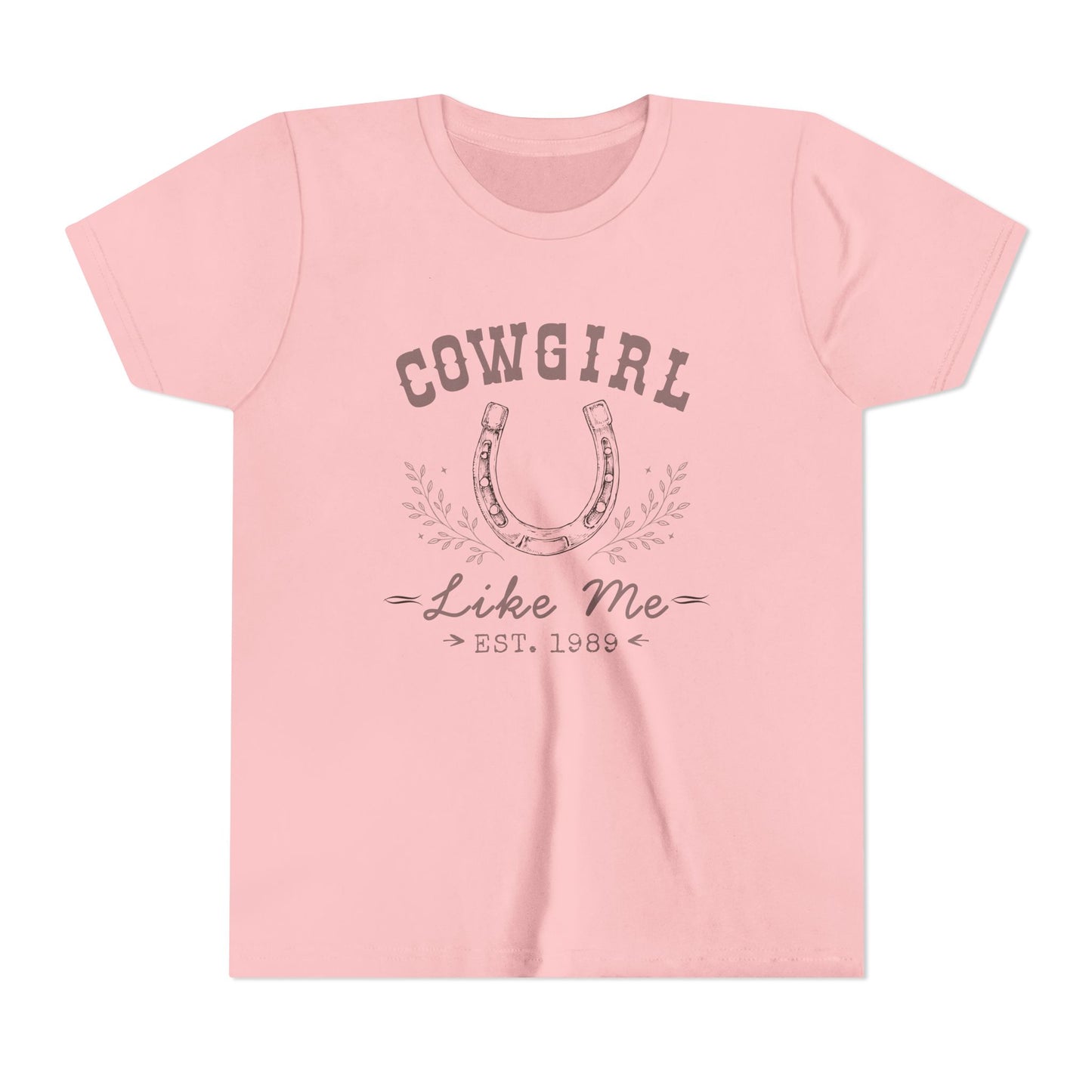 Cowgirl Like Me Girls Shirt | Western Kids Tee | Rodeo Girl Outfit | Horse Lover Gift