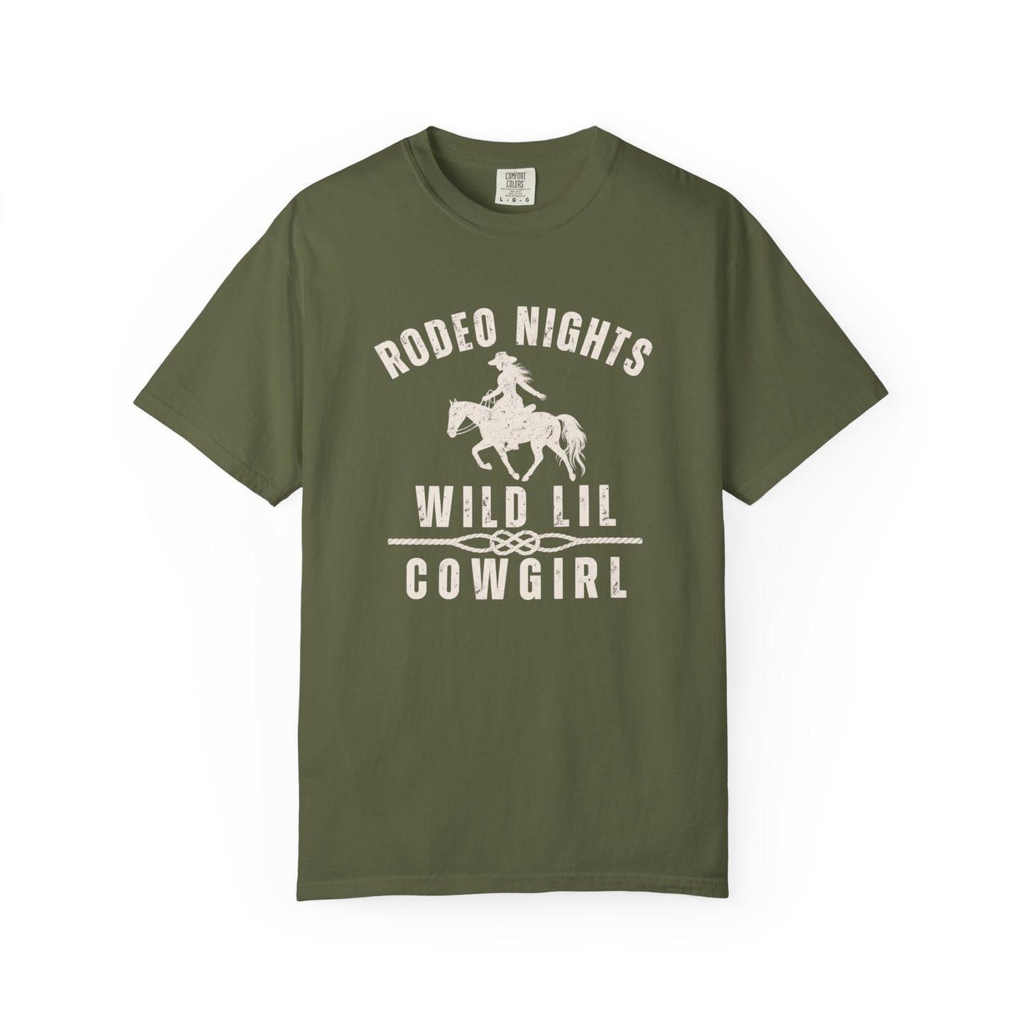 Wild Little Cowgirl Rodeo Nights Tee, Country Concert Shirt, Western Cowgirl Tee, Rodeo Graphic Shirt, Horse Lover Gift