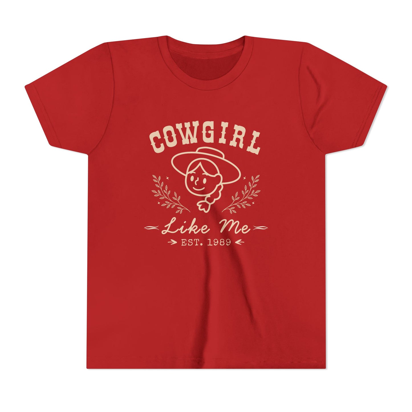 Cowgirl Like Me Girls Shirt | Western Kids Tee | Rodeo Girl Outfit | Horse Lover Gift