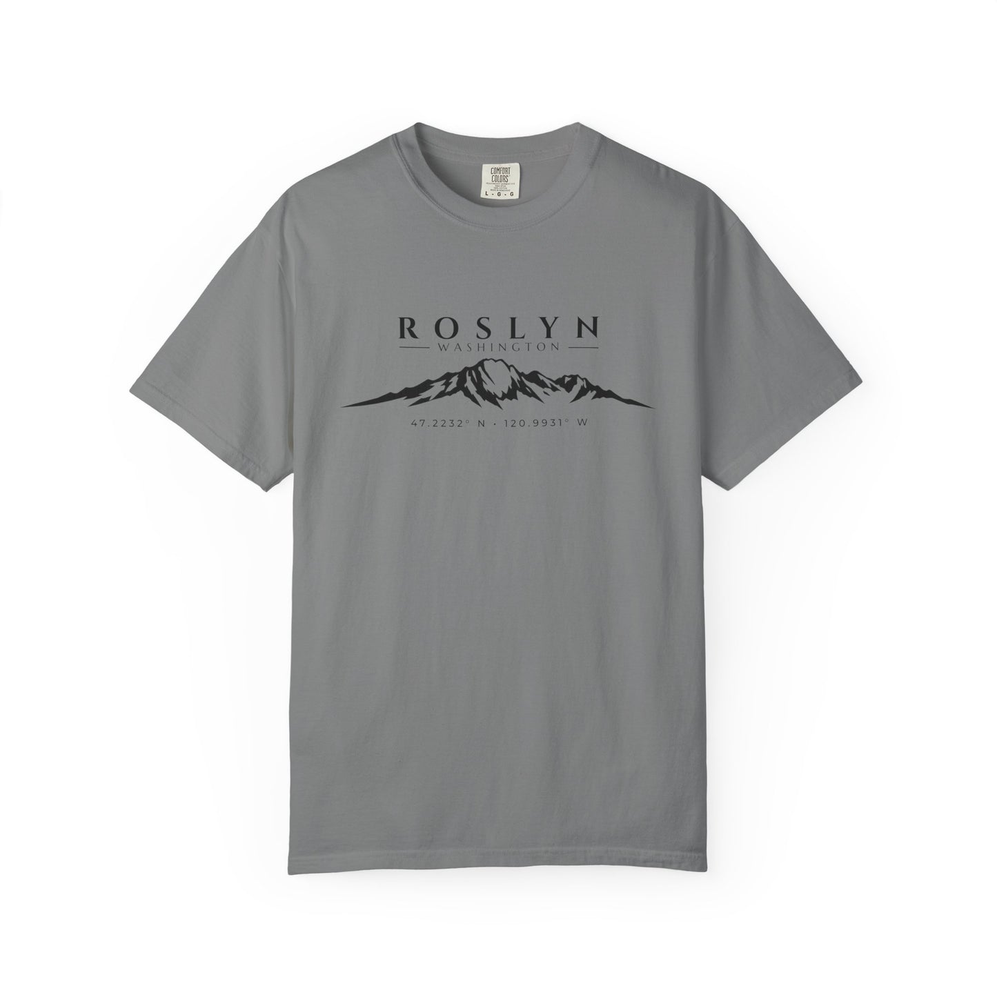 Roslyn Washington T-Shirt | Mount Stuart Shirt | Washington Mountain Shirt | Cle Elum | Suncadia Shirt | Leavenworth | PNW Tee