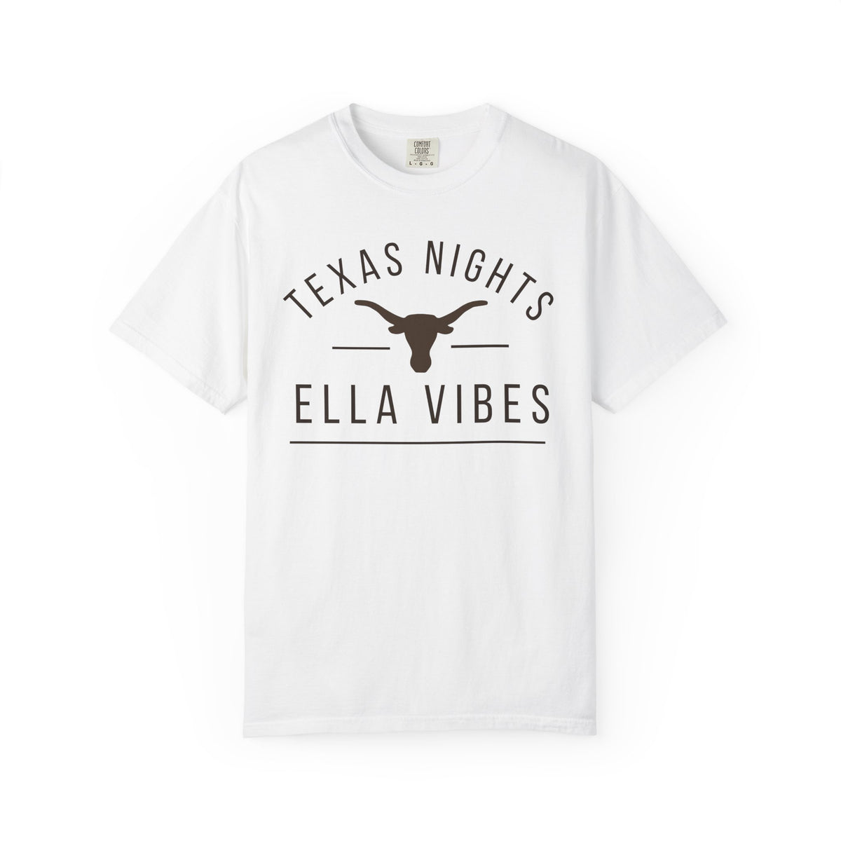 Texas Nights Ella Vibes Shirt Country Concert Western Cowgirl Cowboy Graphic Tee