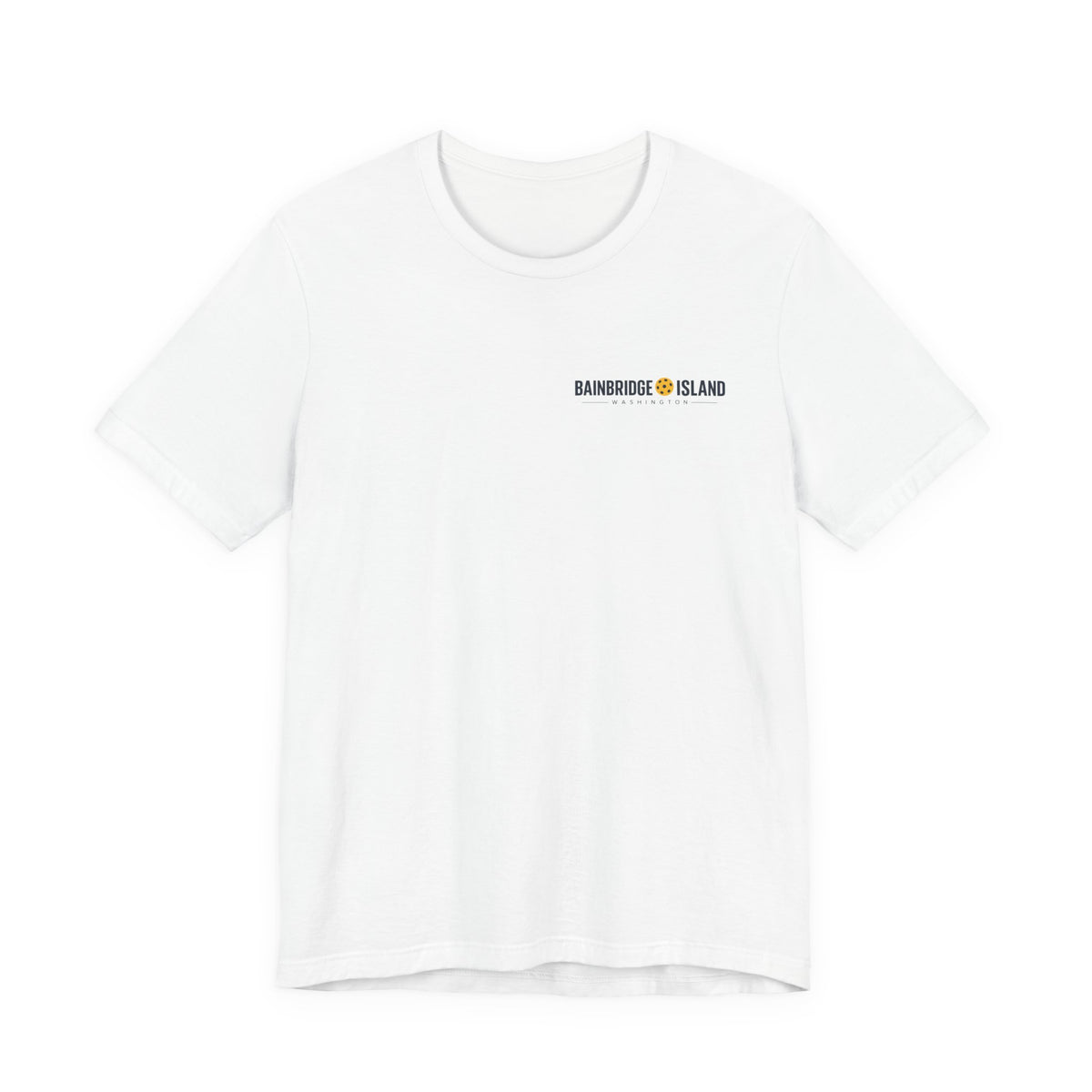 Bainbridge Island Pickleball 1965 Front & Back Tee