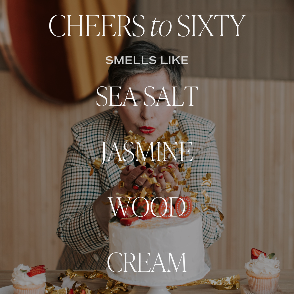 Cheers to Sixty 9 oz Soy Candle