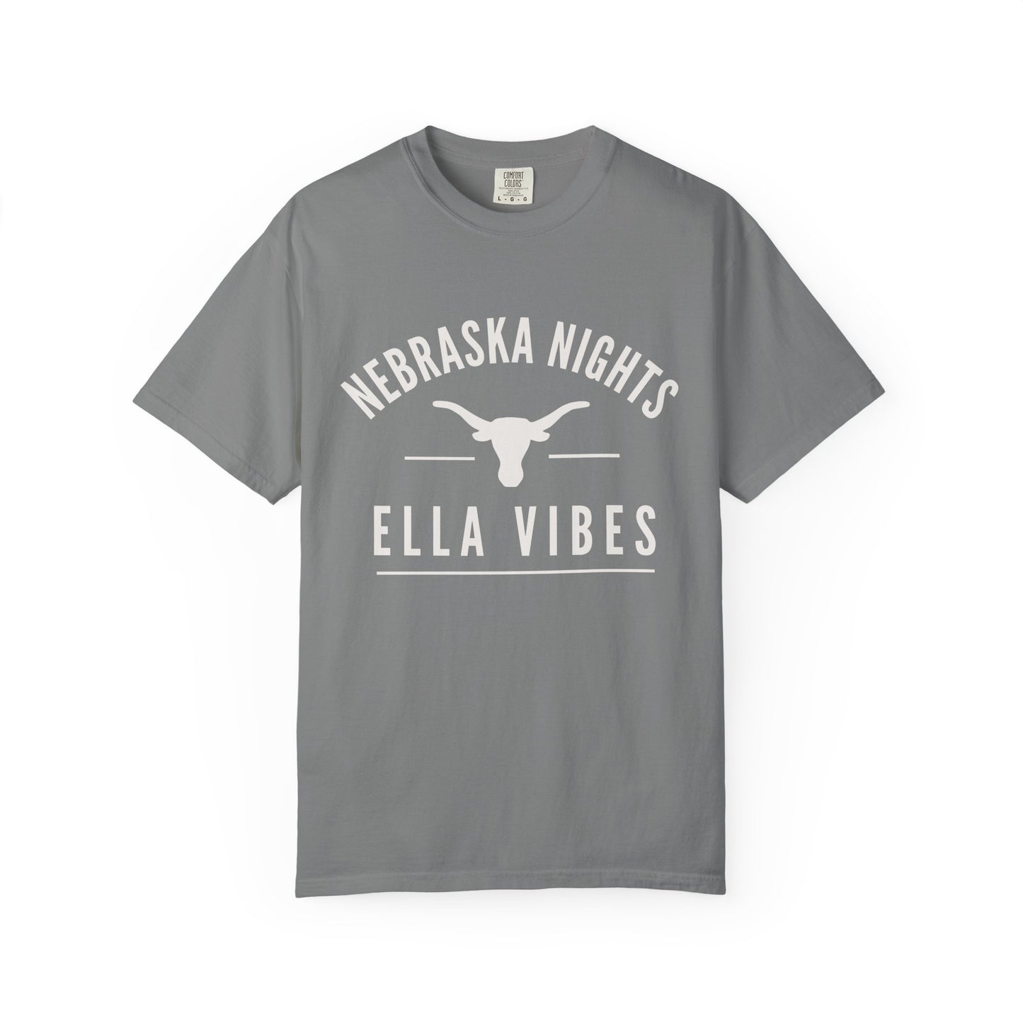 Nebraska Nights Ella Vibes Shirt Country Concert Western Cowgirl Cowboy Unisex Graphic Tee Lincoln Concerts