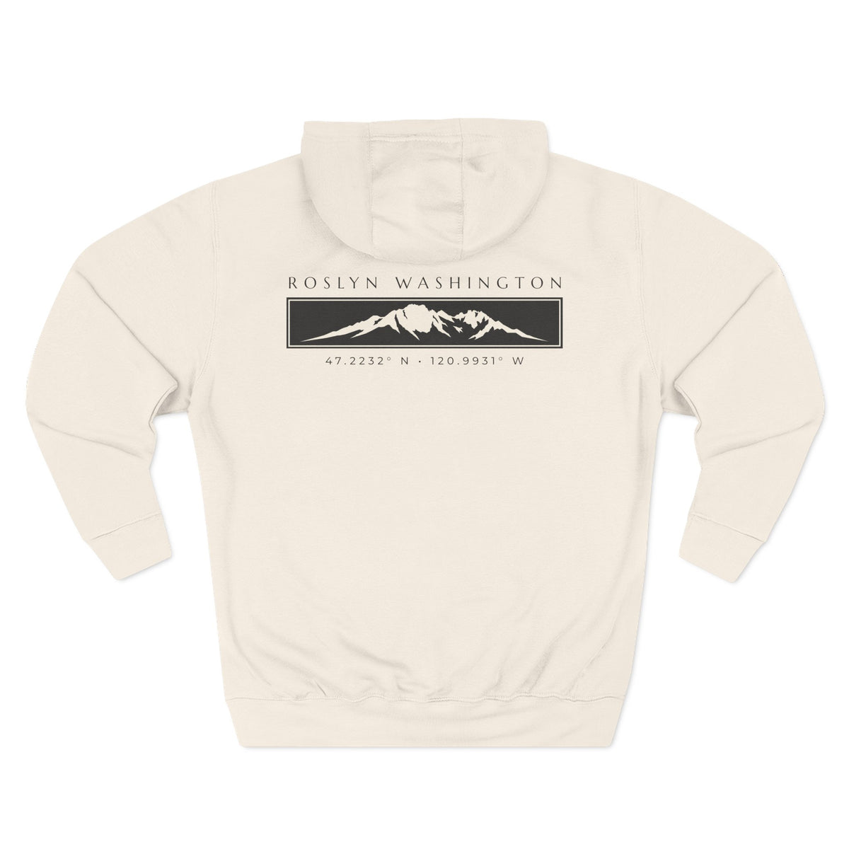 Roslyn Washington Hoodie | Mount Stuart Hoodie | Raised 509 Hoodie | PNW Sweatshirt | Cle Elum