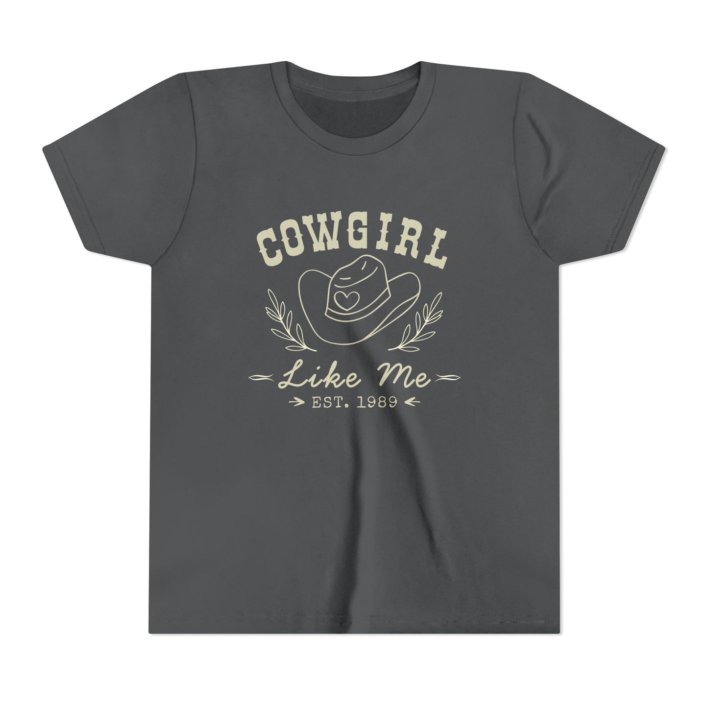 Cowgirl Like Me Girls Shirt | Western Kids Tee | Rodeo Girl Outfit | Horse Lover Gift