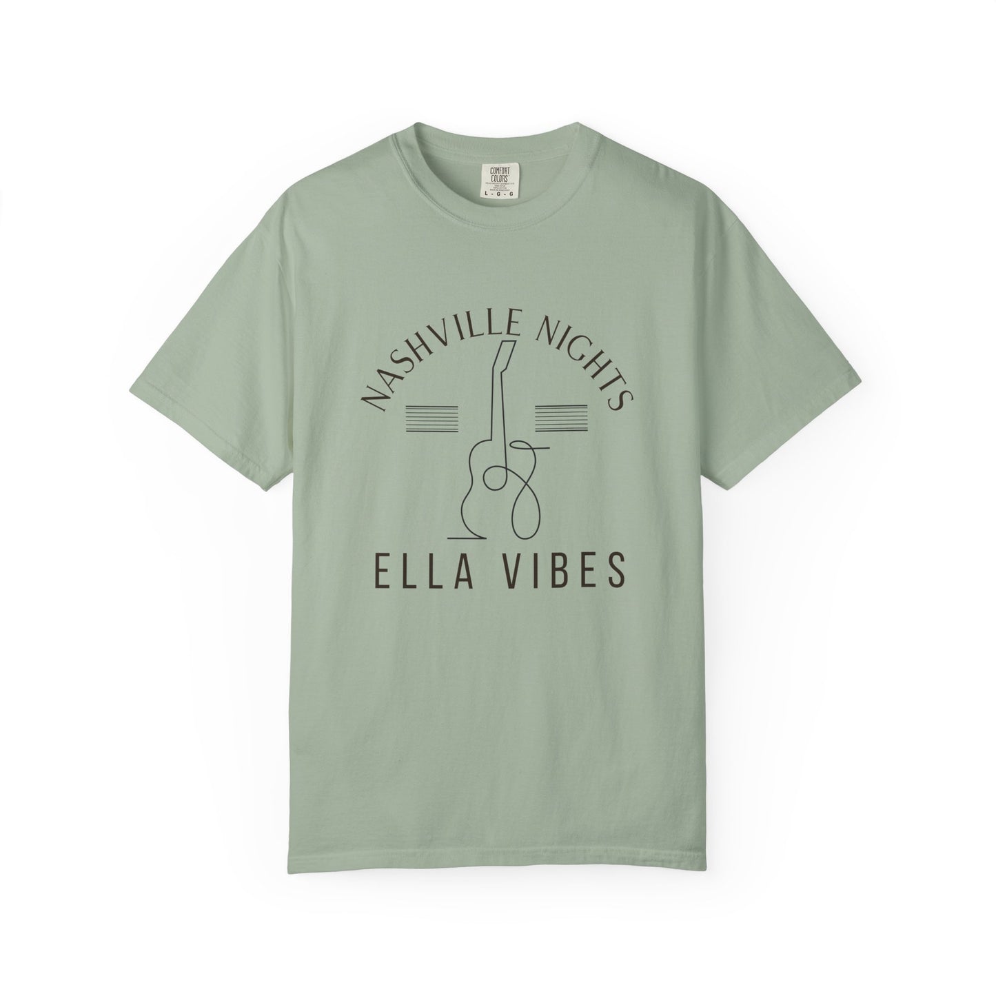 Nashville Nights Ella Vibes Shirt | Nashville Country Concert Tee | Music City T-Shirt | Comfort Colors 1717 | Country Music Gift