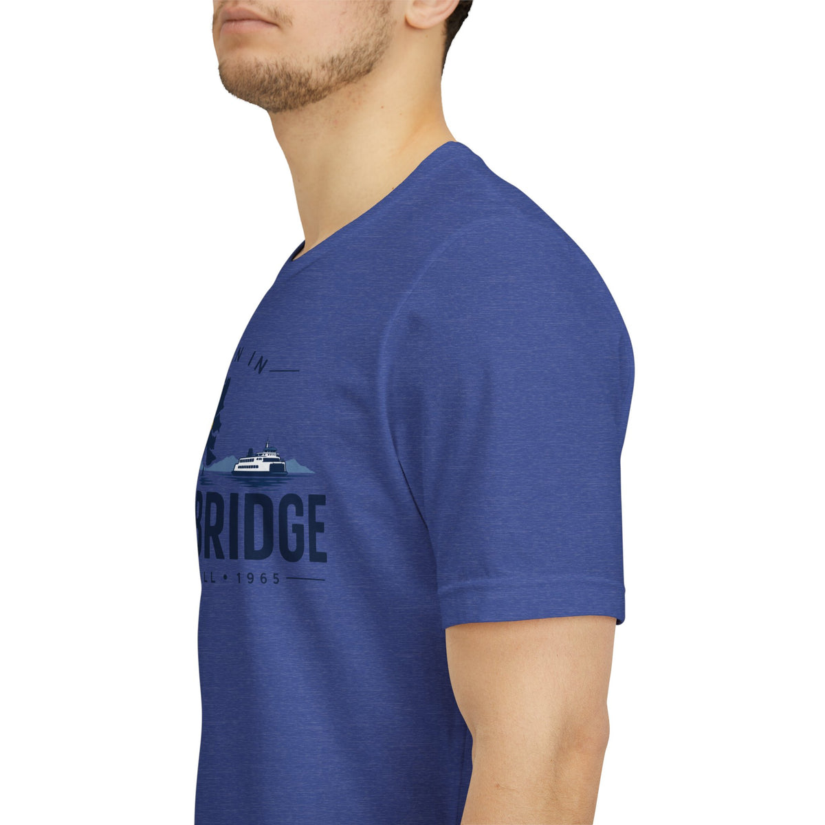 Born in Bainbridge Pickleball 1965 Tee | Bainbridge Island Washington