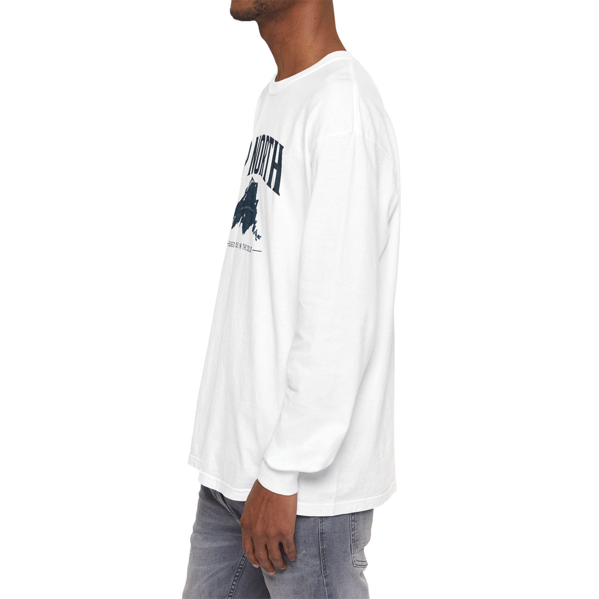 Up North Lake Superior “Raised Out in the Cold” Long Sleeve Tee