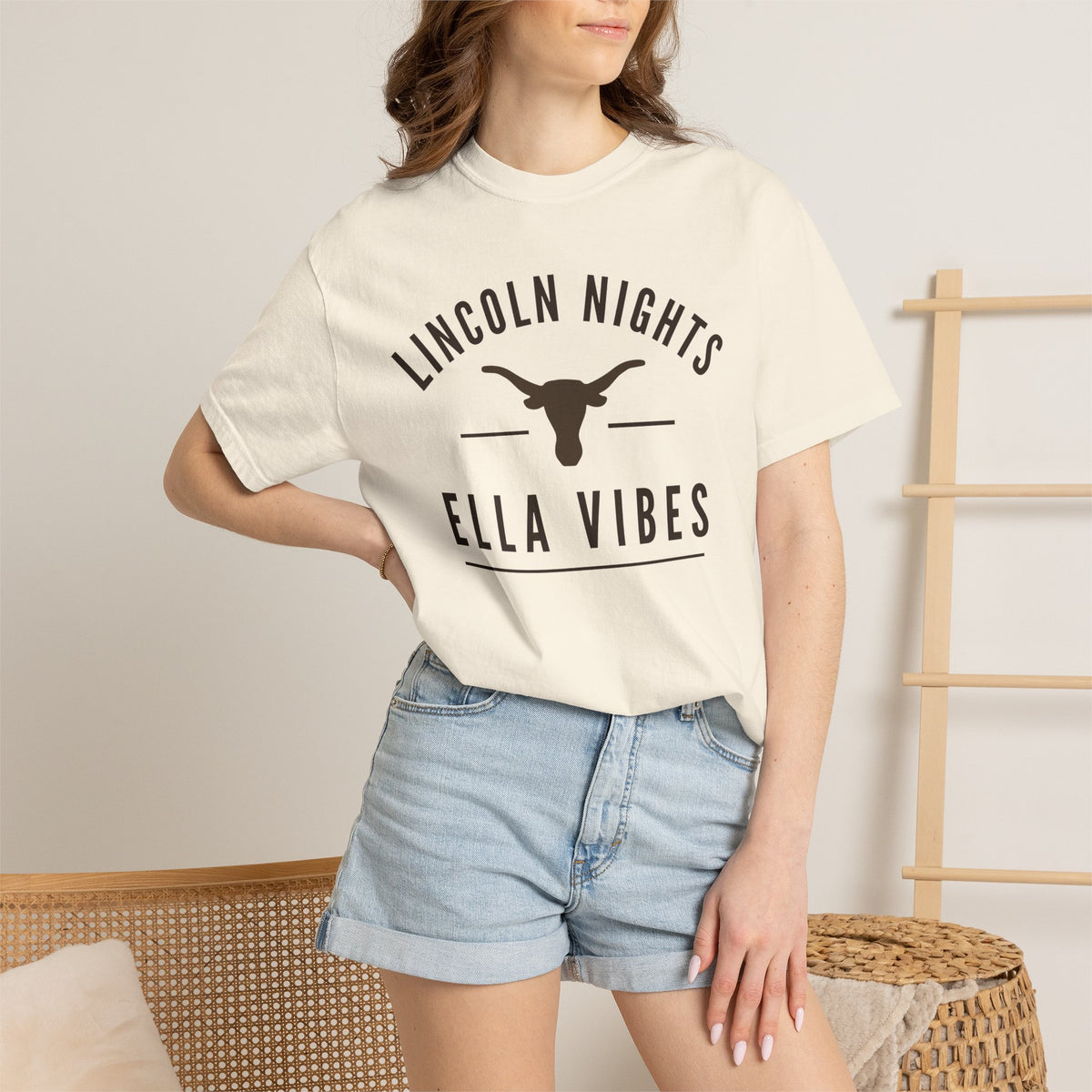 Lincoln Nights Ella Vibes Shirt Country Concert Western Cowgirl Cowboy Unisex Graphic Tee | Lincoln Nebraska Concerts
