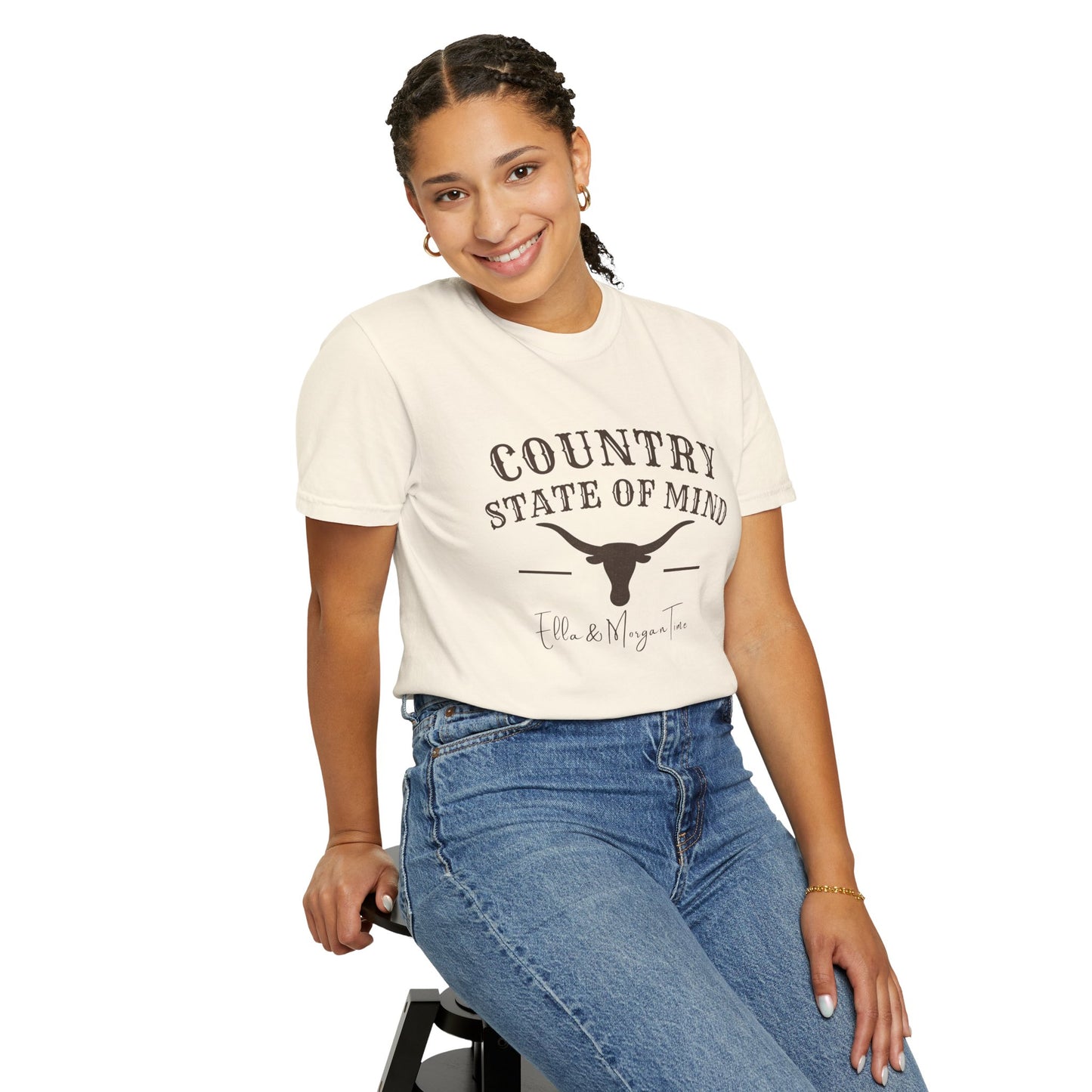 Country State of Mind Shirt | Ella Morgan Country Concert Tee | Cowgirl Shirt | Country Music Shirt | Unisex Comfort Colors