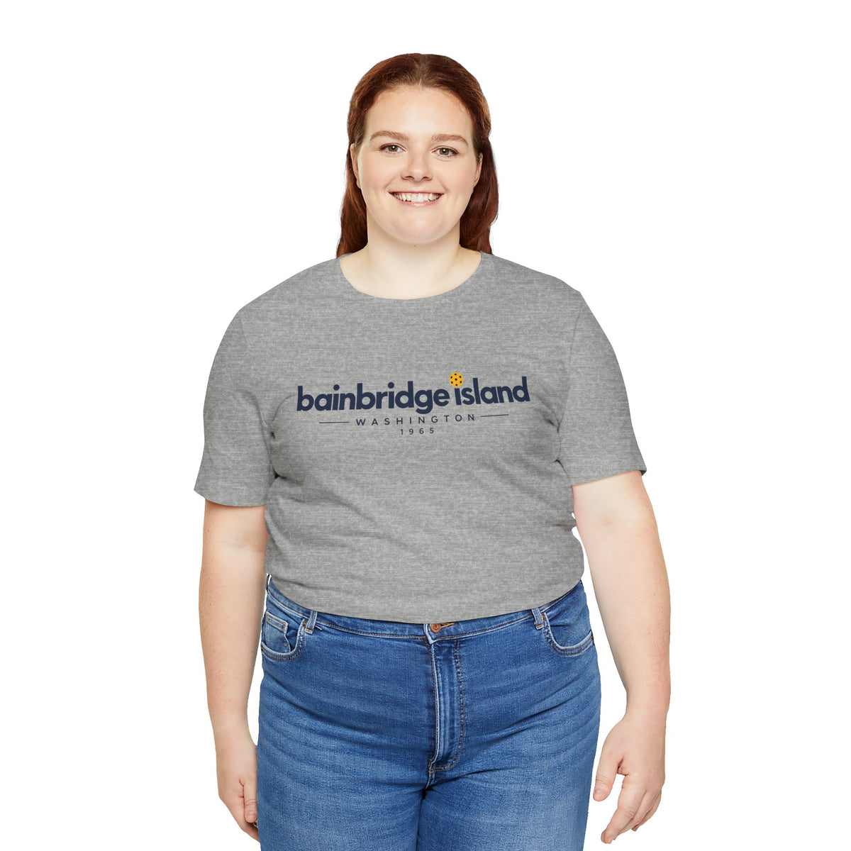 Bainbridge Island Pickleball 1965 Tee – Washington Pickleball Shirt