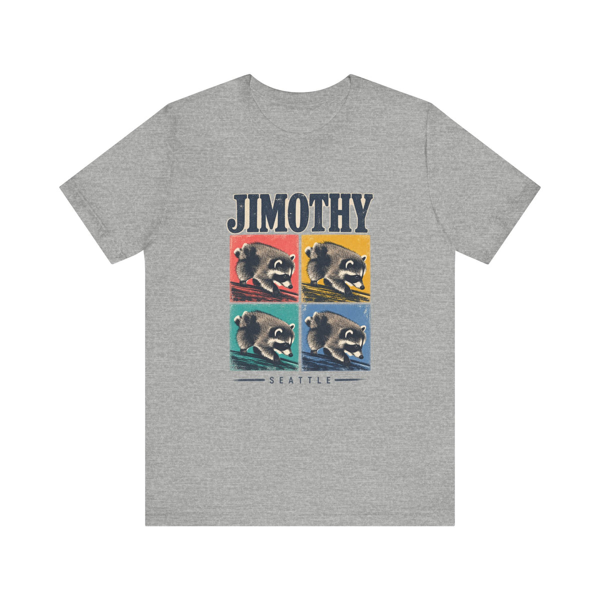 JIMOTHY Seattle Raccoon Graphic Tee