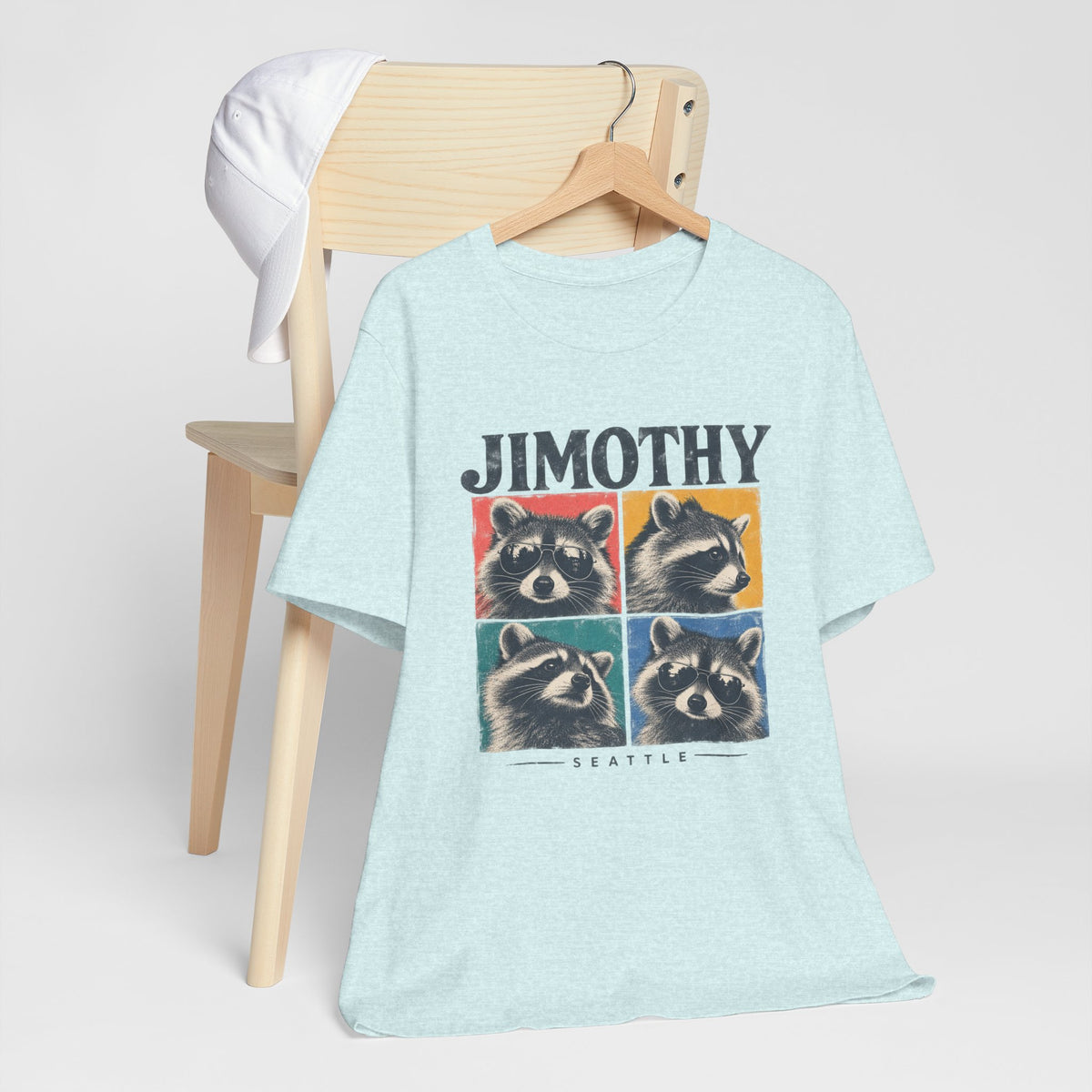 JIMOTHY Seattle Raccoon Graphic Tee