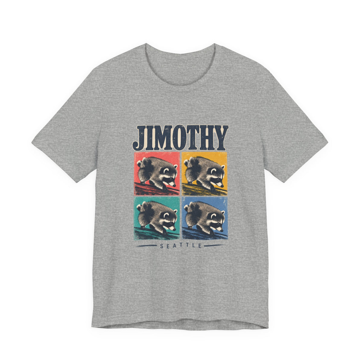 JIMOTHY Seattle Raccoon Graphic Tee