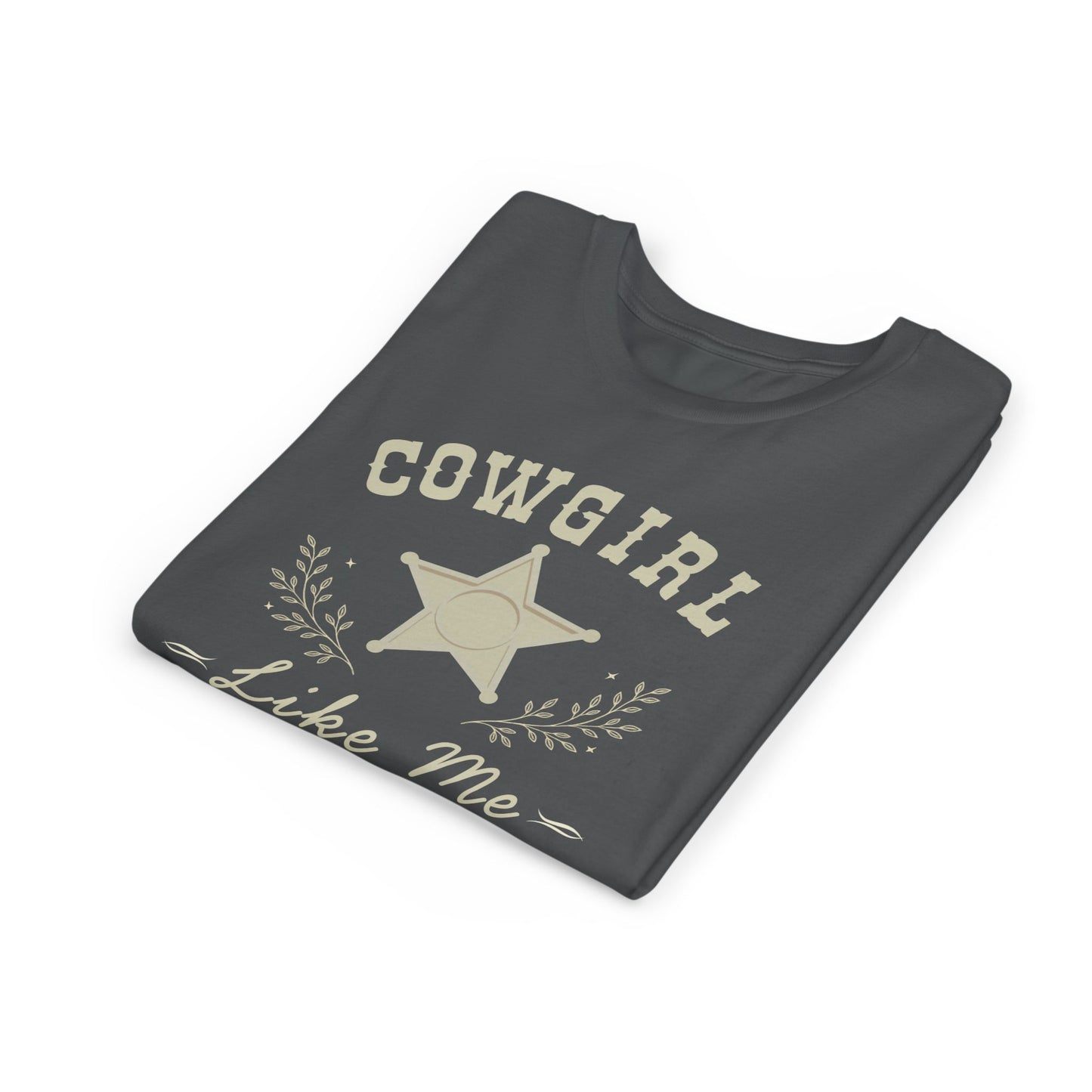 Cowgirl Star Like Me T-Shirt | Youth Tee, Western Western Ranch Graphic