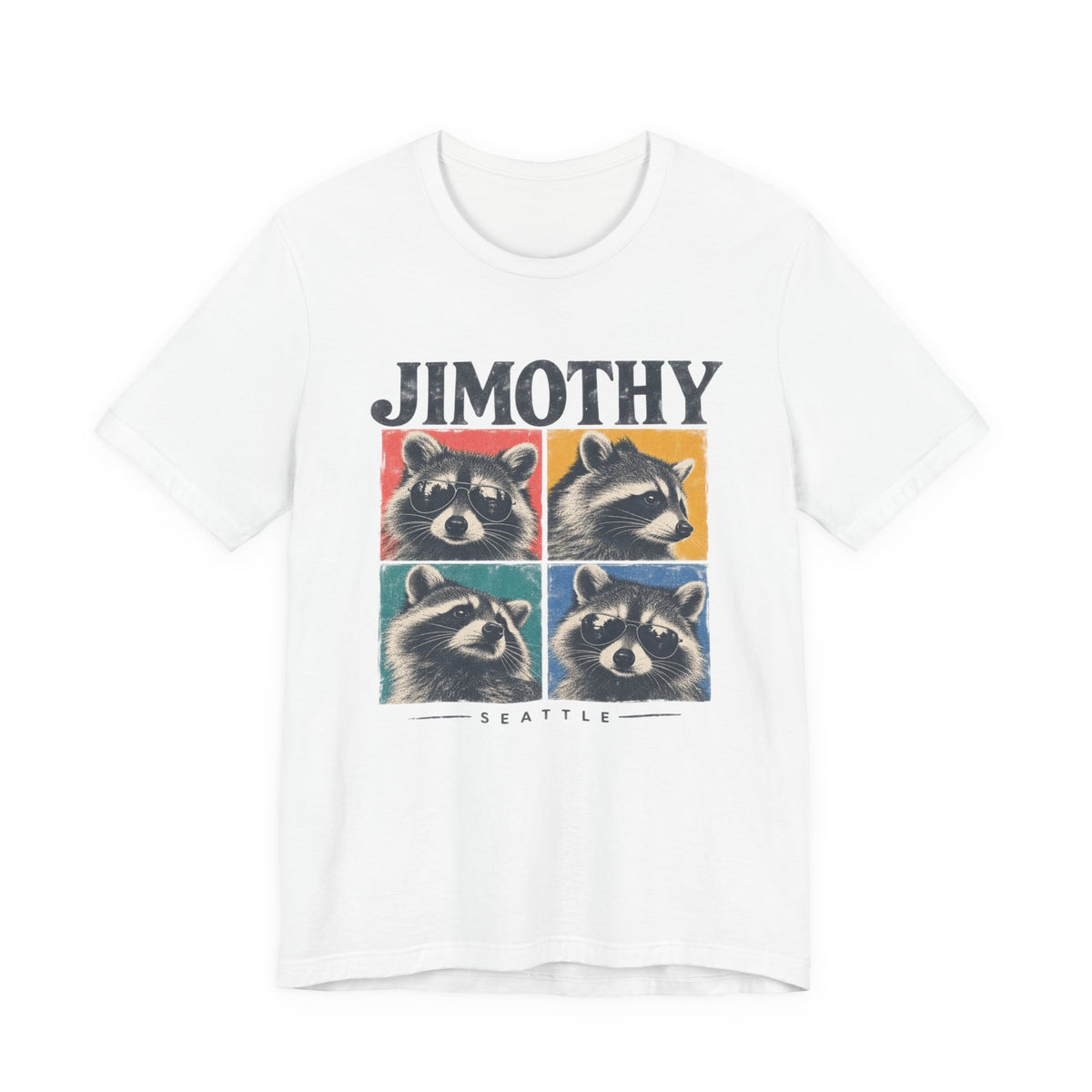 JIMOTHY Seattle Raccoon Graphic Tee