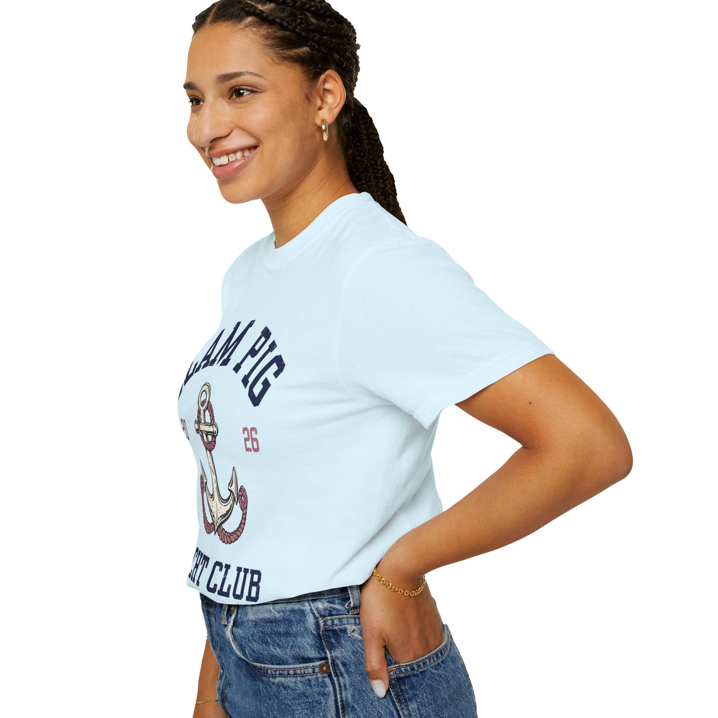 Slam Pig Yacht Club T-Shirt | Rhode Island Reality Nautical