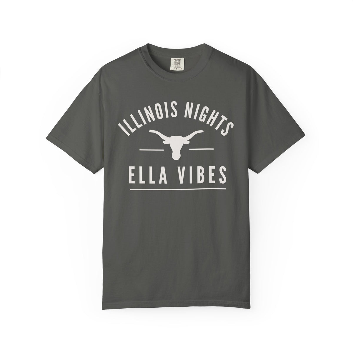 Illinois Nights Ella Vibes Shirt Country Concert Western Cowgirl Cowboy Unisex Graphic Tee State Fair Concerts