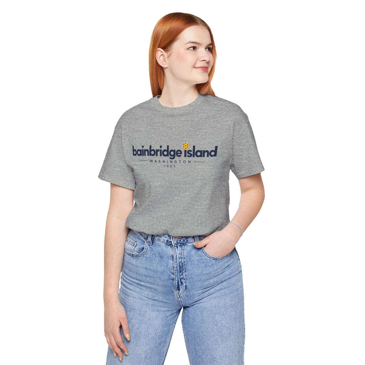 Bainbridge Island Pickleball 1965 Tee – Washington Pickleball Shirt