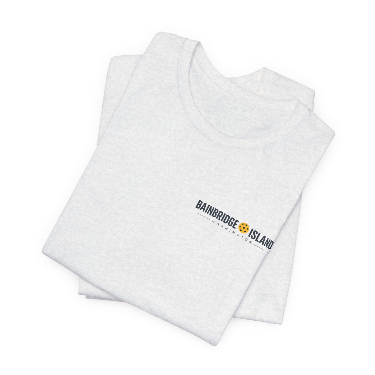 Bainbridge Island Pickleball 1965 Front & Back Tee