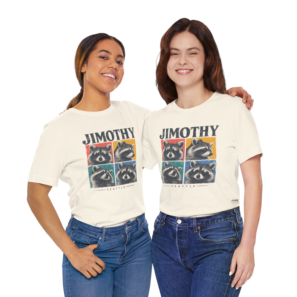 JIMOTHY Seattle Raccoon Graphic Tee