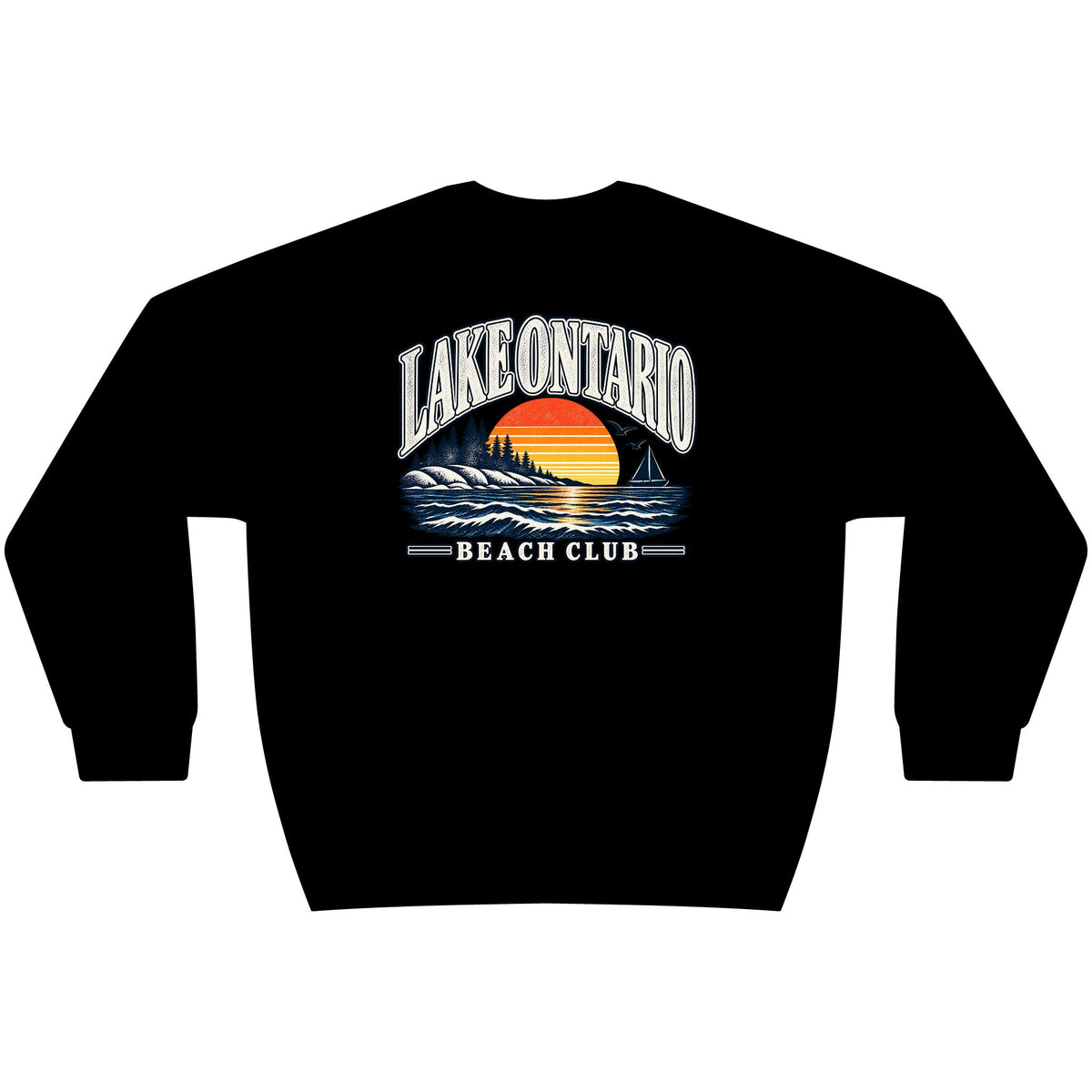 Lake Ontario Beach Club Vintage Sweatshirt